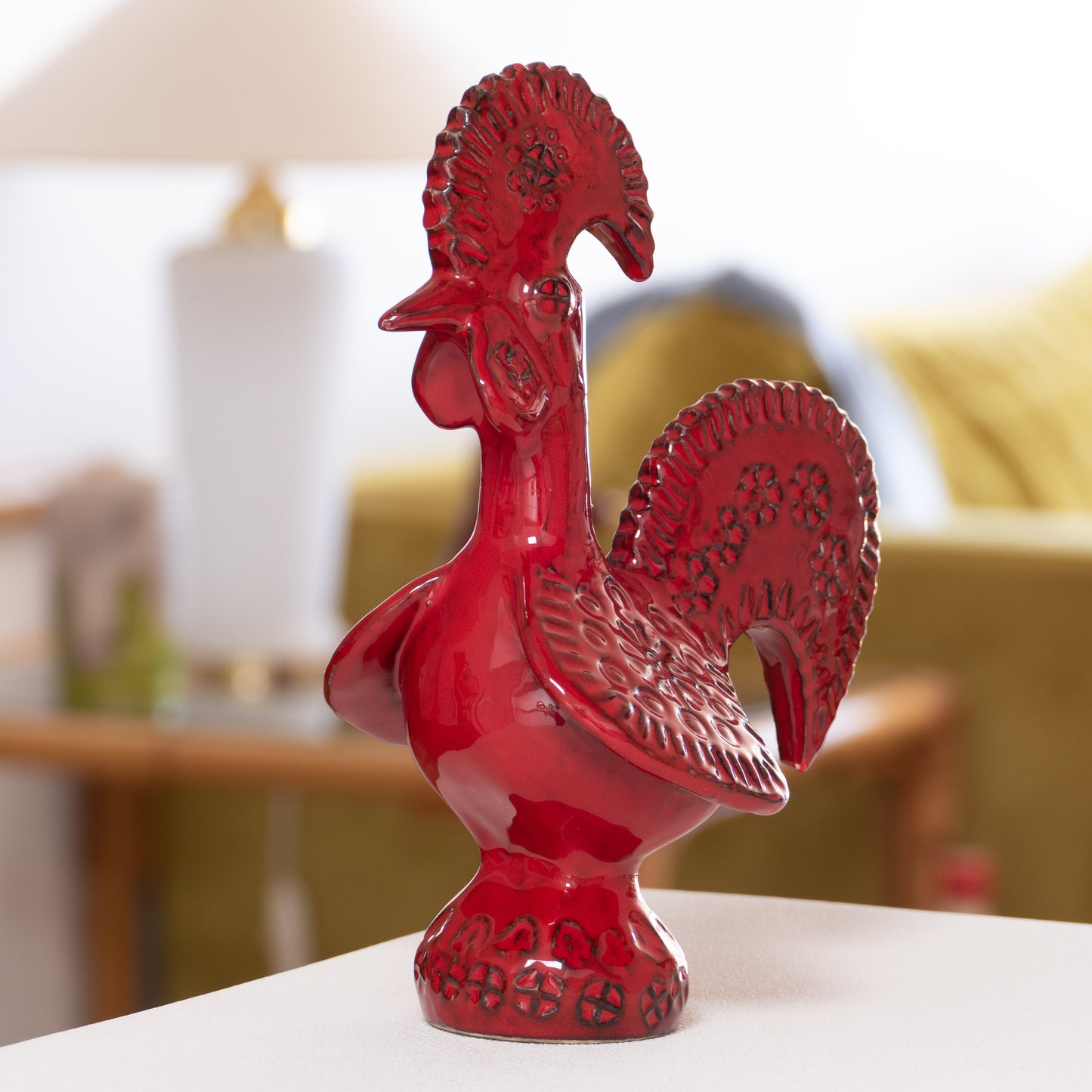 Coq de Obidos émaillé