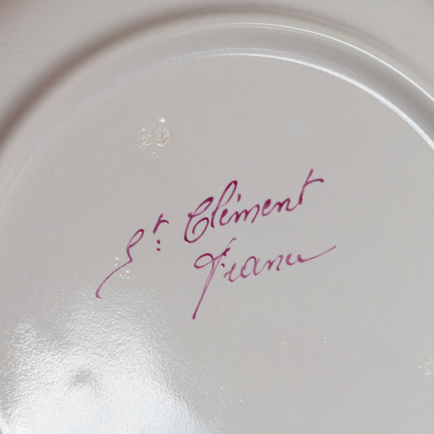 24 assiettes anciennes St Clément "Les Islettes"