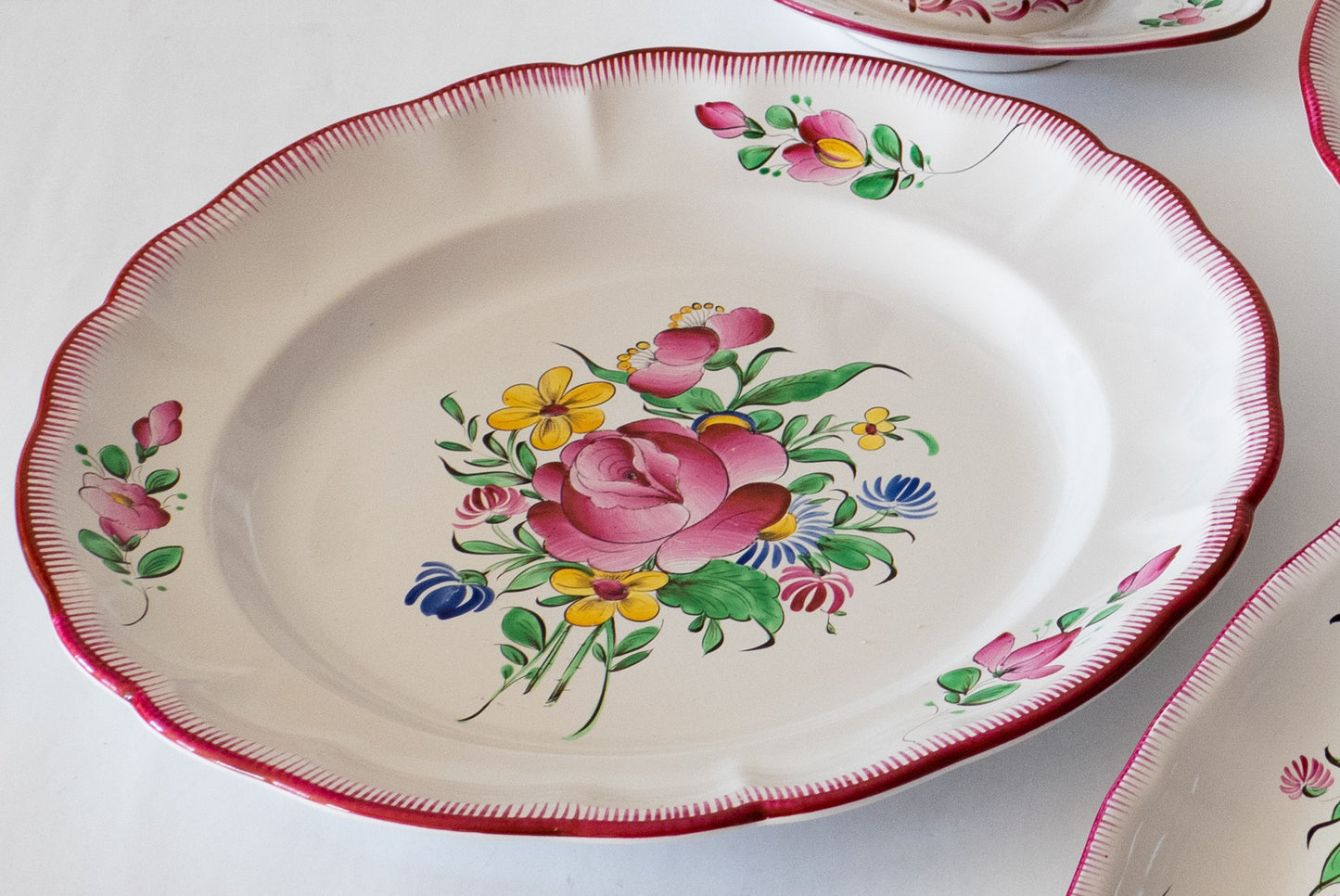 Grand plat rond ancien St Clément "les Islettes"