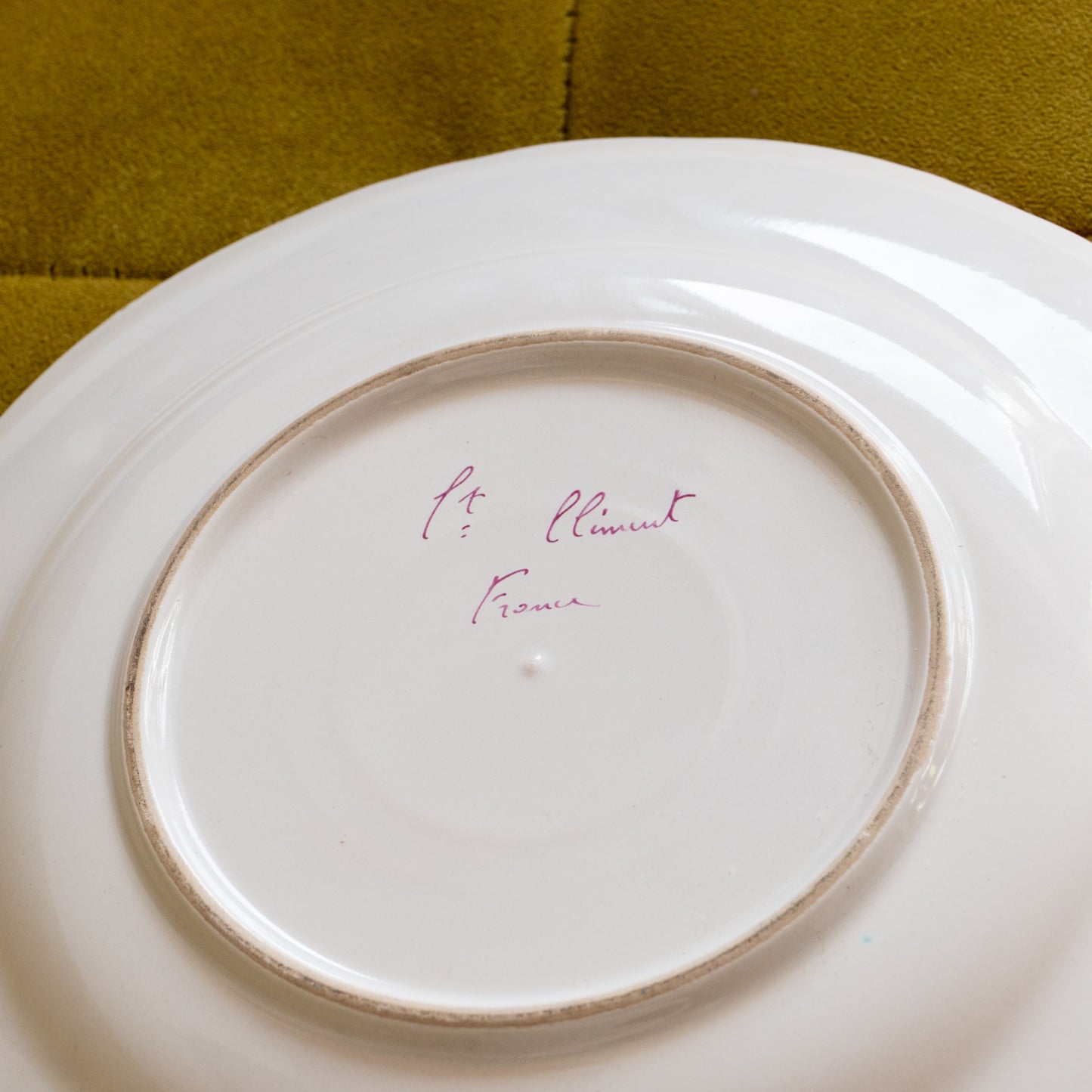 Duo d'assiettes St Clément