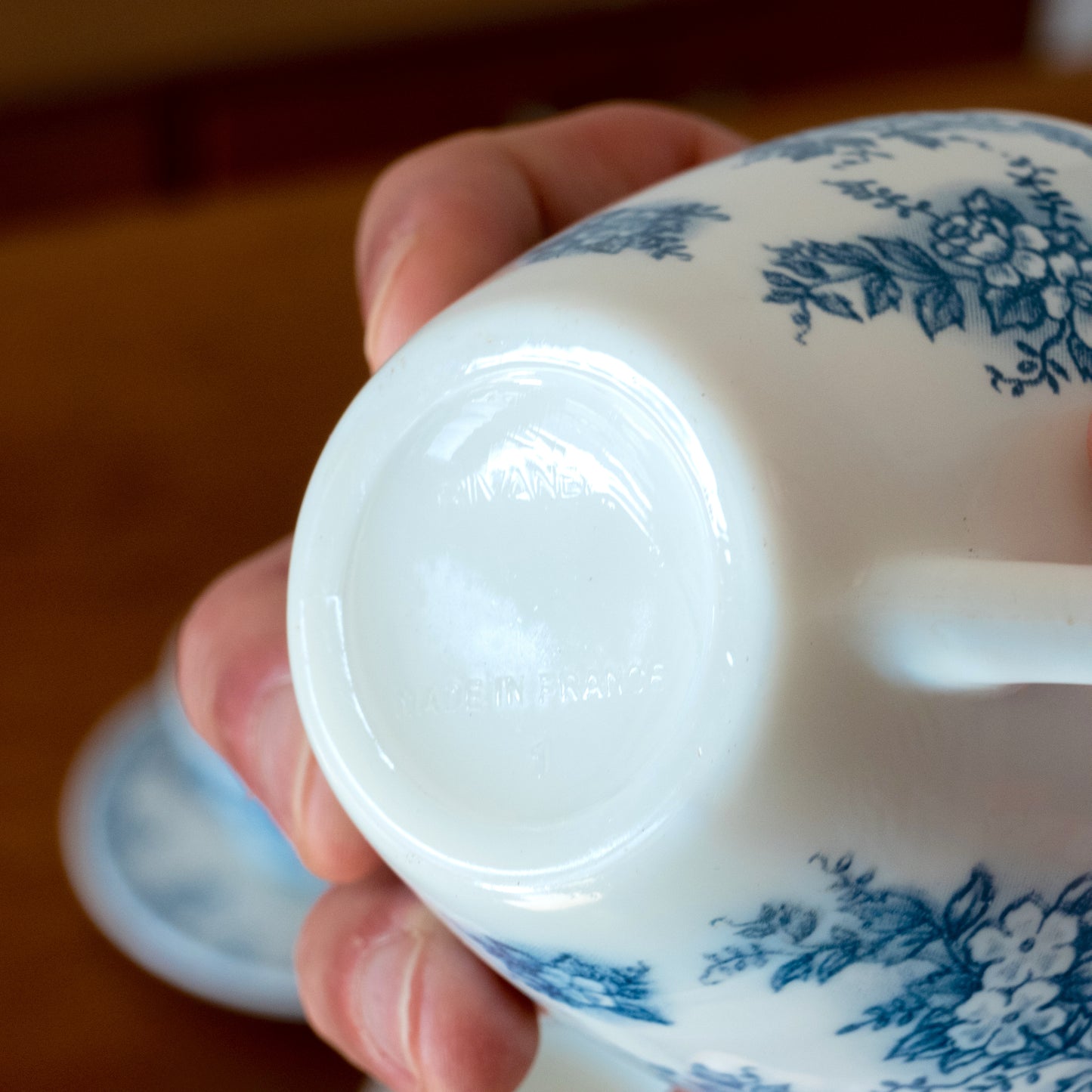 6 tasses Rivanel en opaline