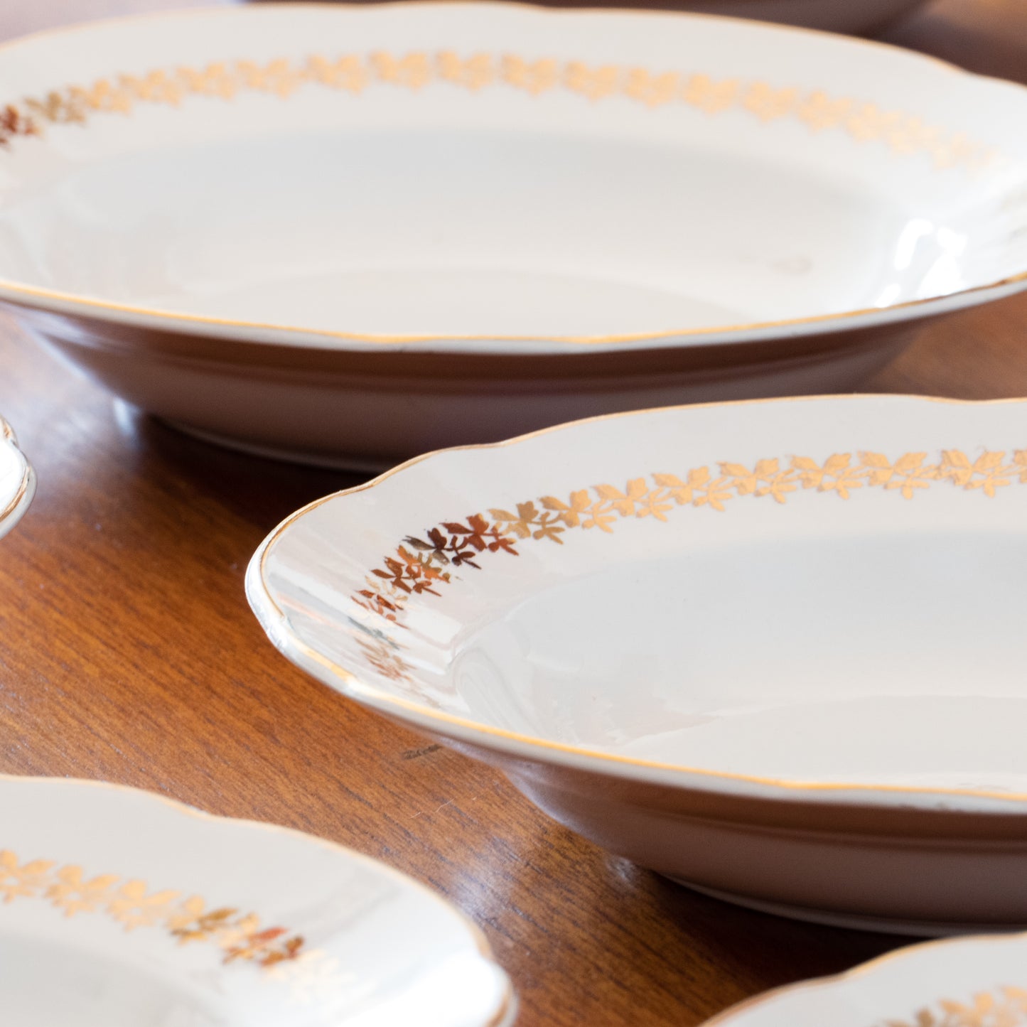 12 assiettes creuses Sarreguemines - Armande