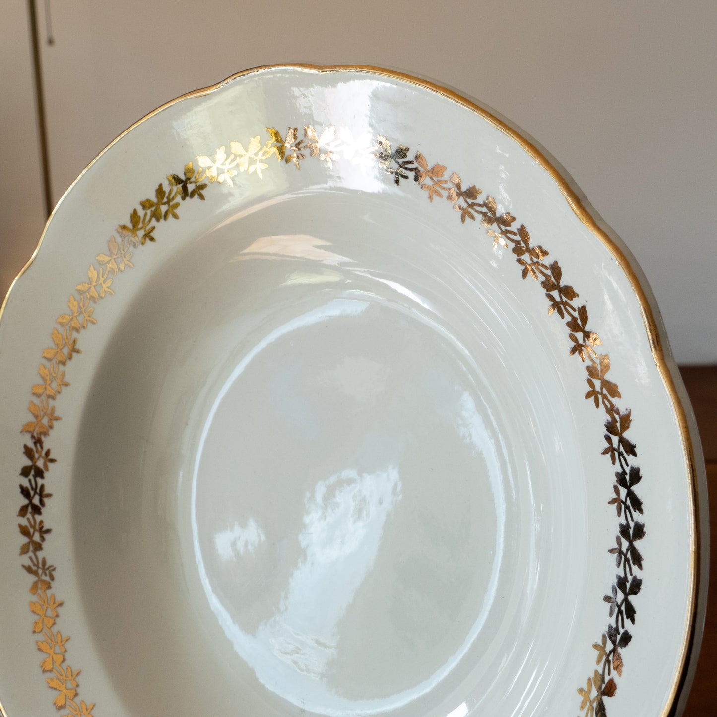 12 assiettes creuses Sarreguemines - Armande