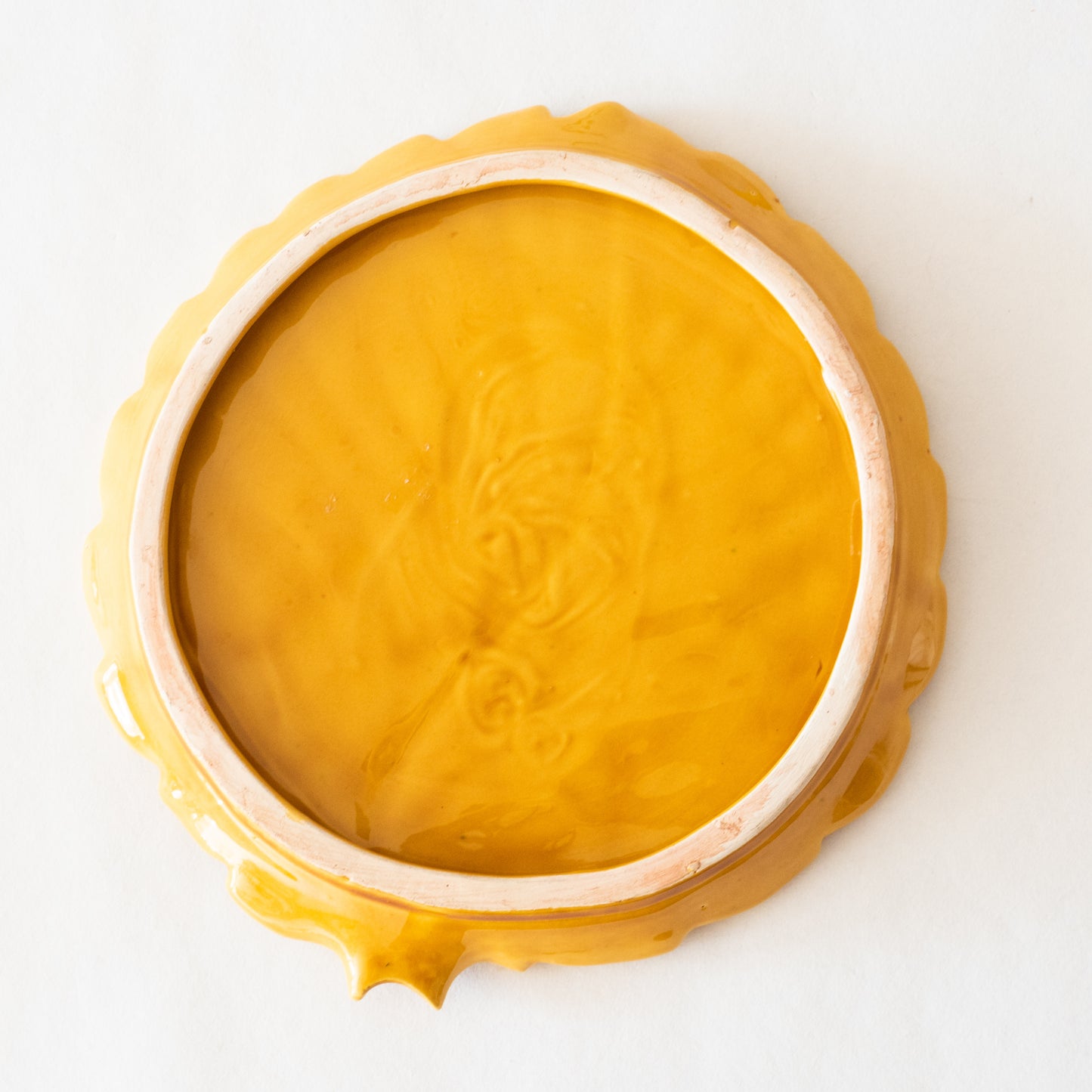 Plateau à fromage feuille et son couteau en céramique