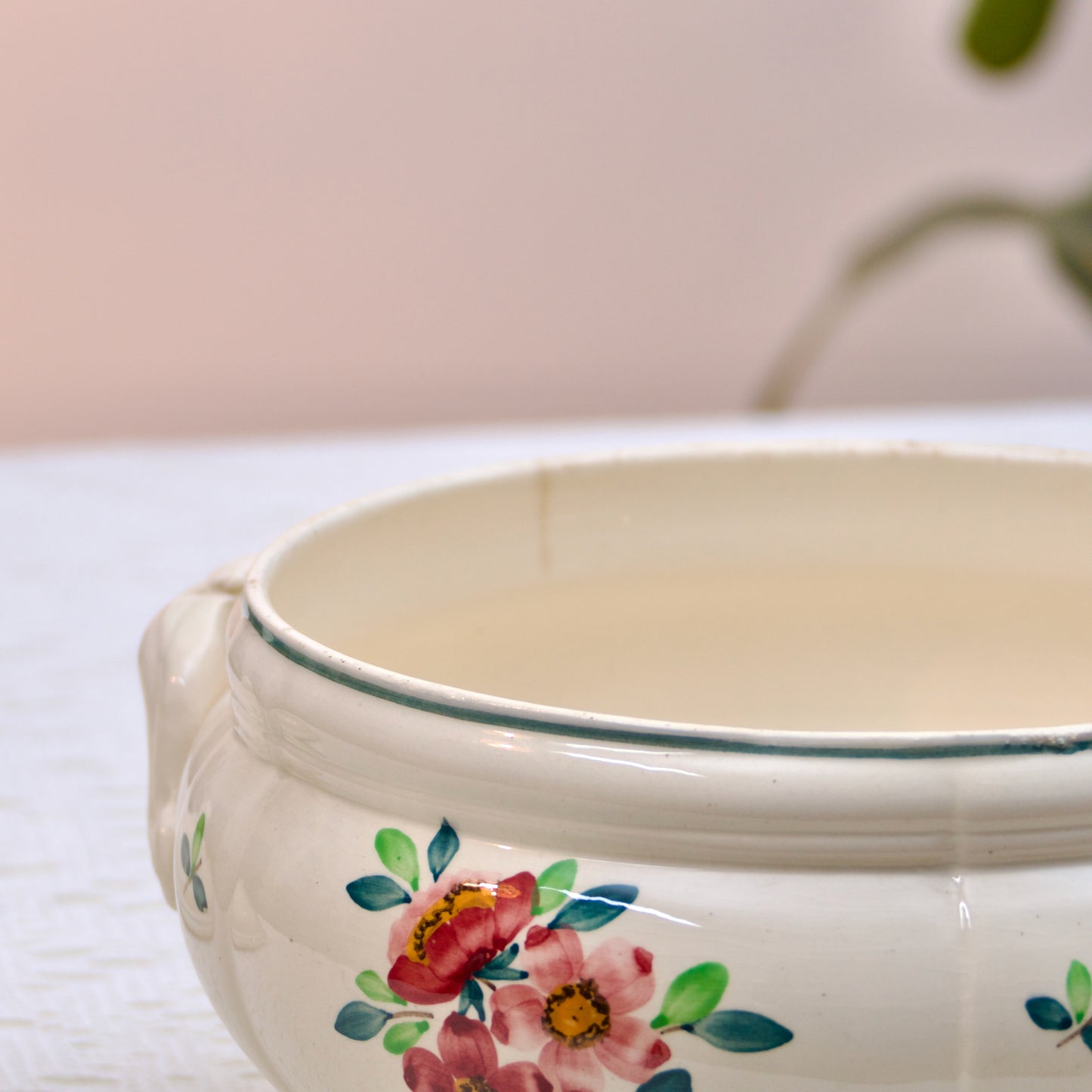 Duo de soupières Sarreguemines "Amazonas"