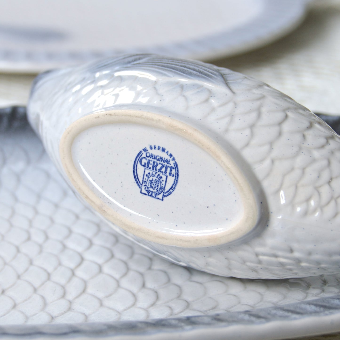 Service en barbotine poisson West Germany Staffel