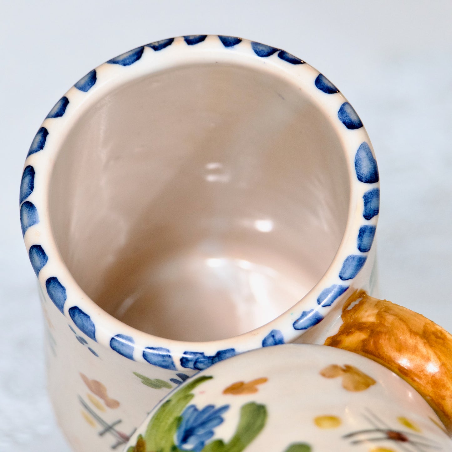 Service ancien Talavera - terre cuite émaillée