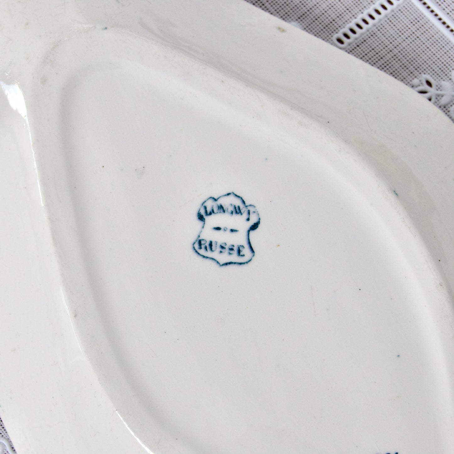 Ravier XIXe Longwy terre de fer "Russe"