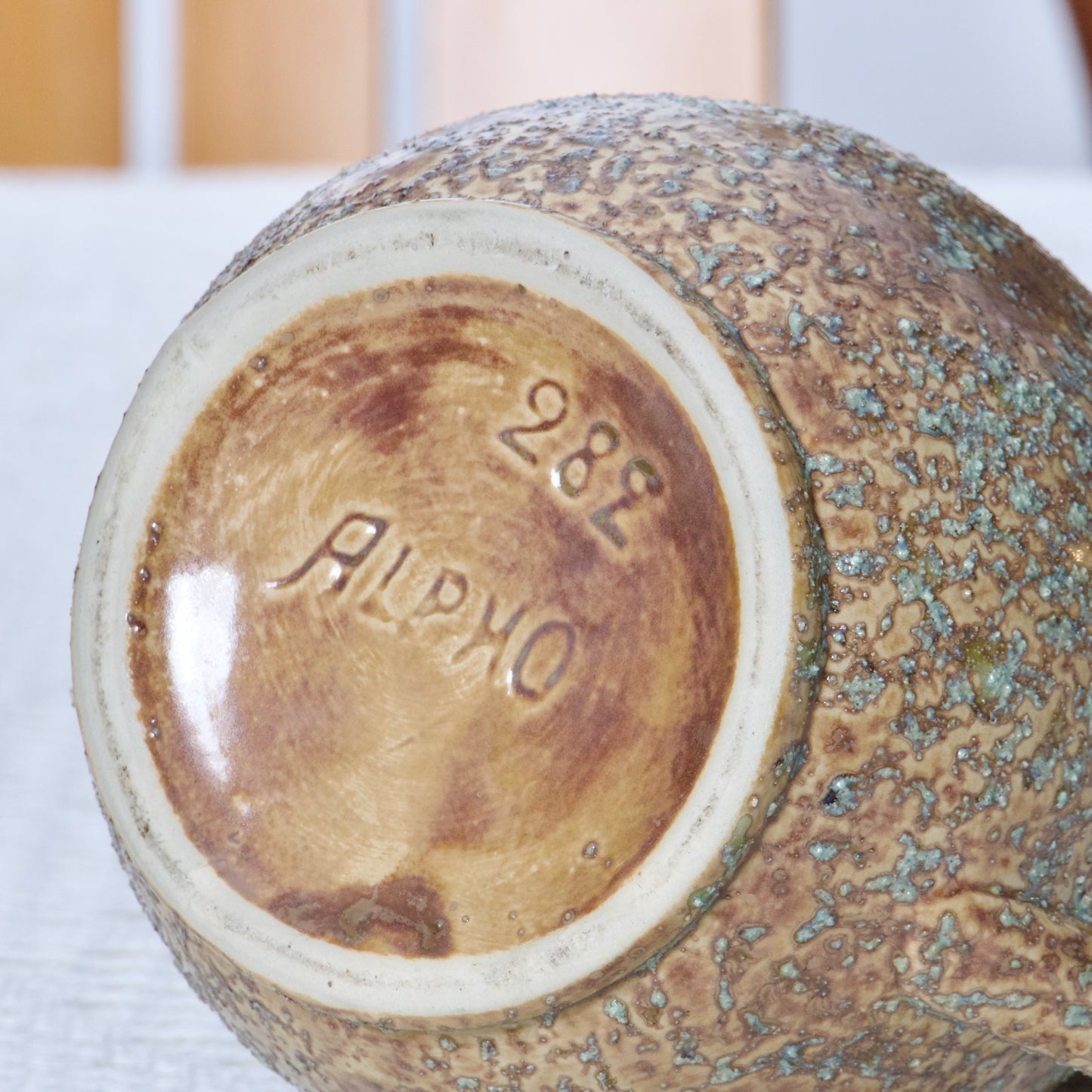 Carafe Alphonse Mouton en grès émaillé