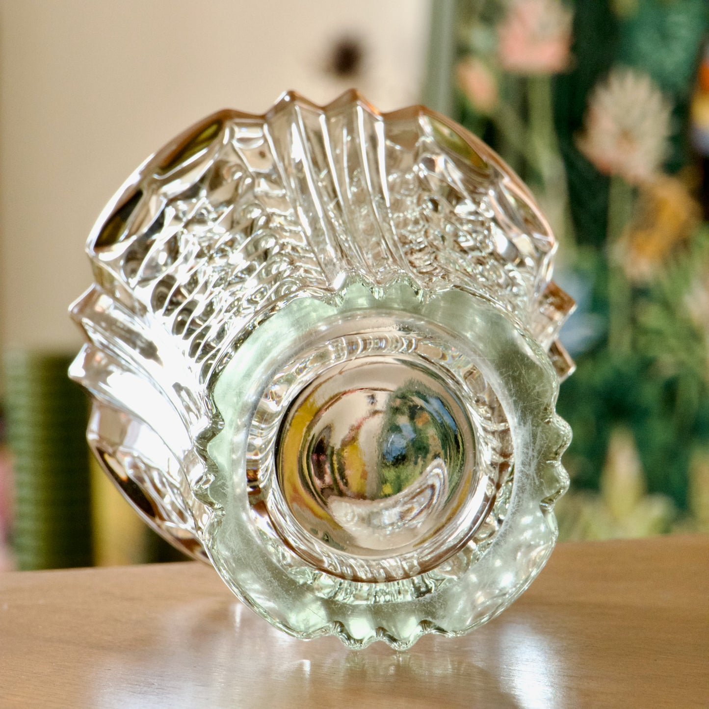 Grand vase en cristal de Reims