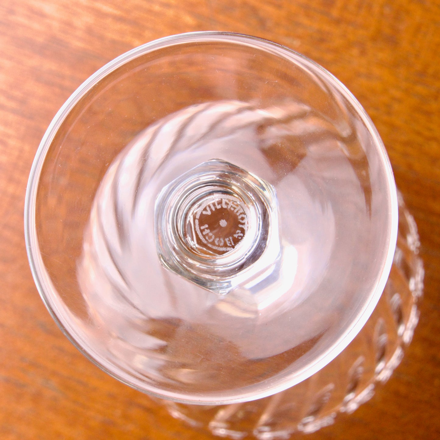 Verres à vin Villeroy & Boch collection "Treveris"