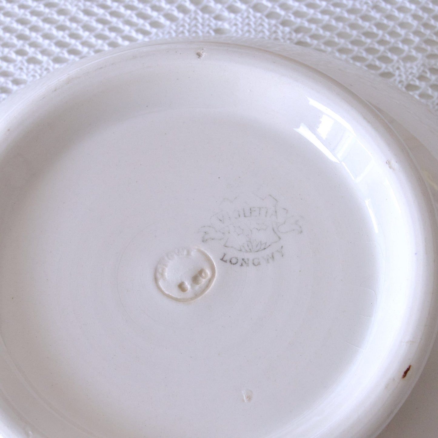 Grand saladier / Légumier Longwy "Violetta"