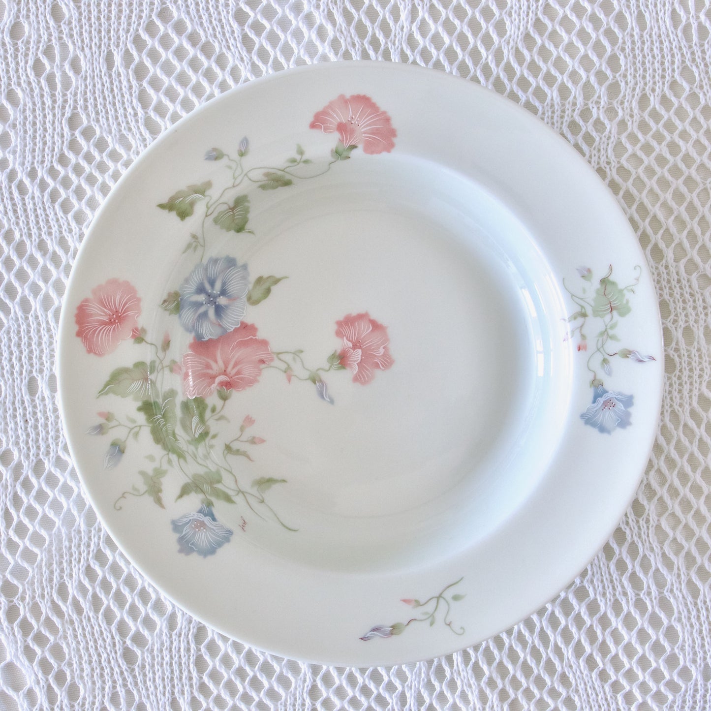 9 assiettes creuses en porcelaine de Limoges Jammet Seignolles