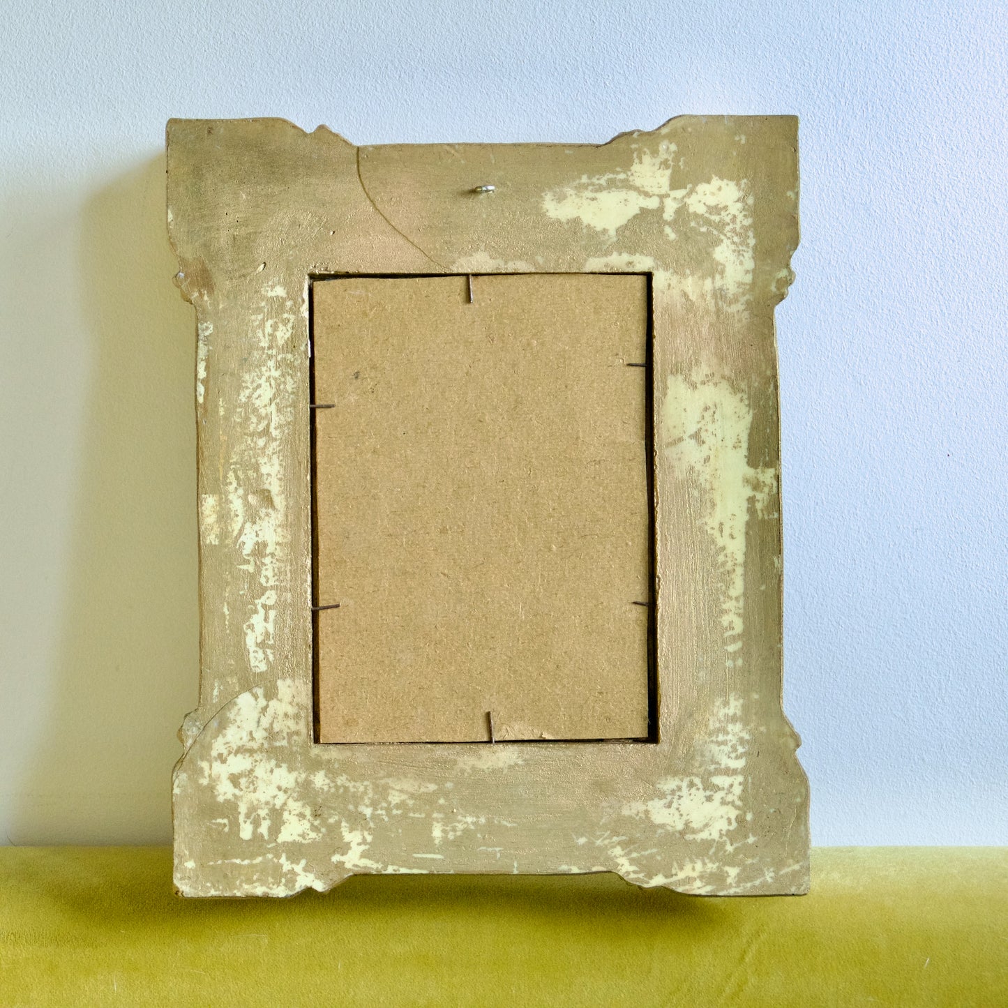 Petit miroir rectangulaire résine style baroque