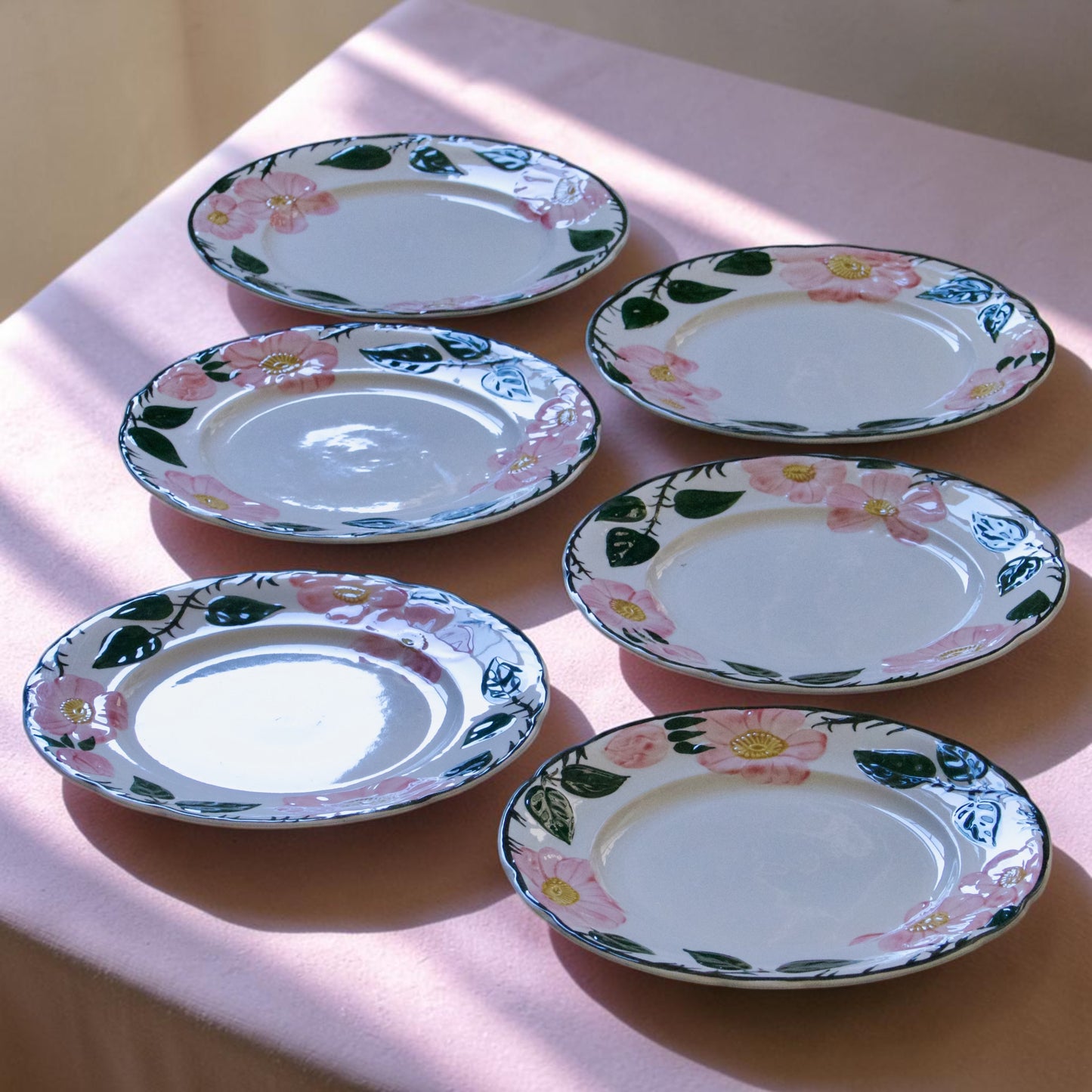 Assiettes à dessert Villeroy & Boch "Wildrose"