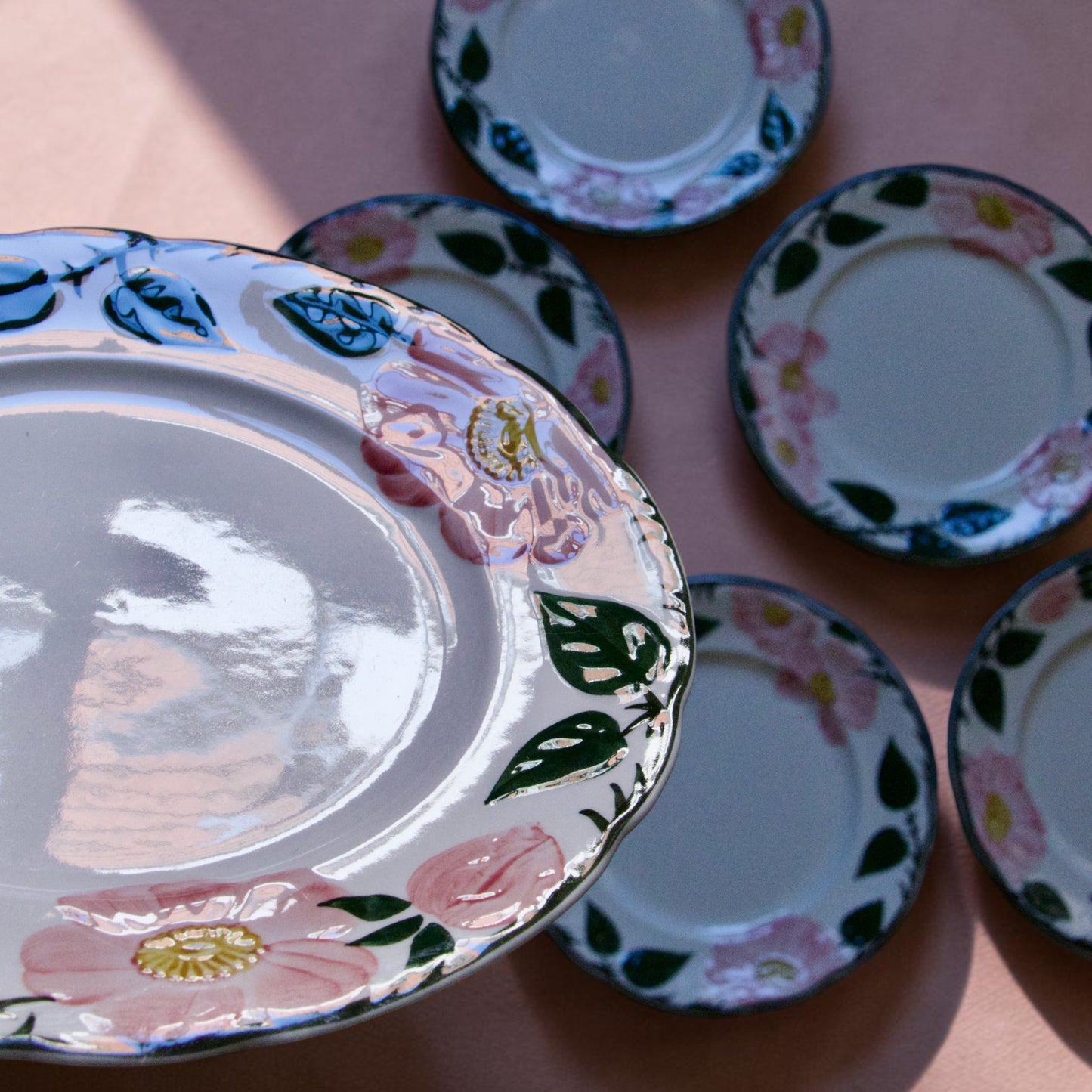 Assiettes à dessert Villeroy & Boch "Wildrose"