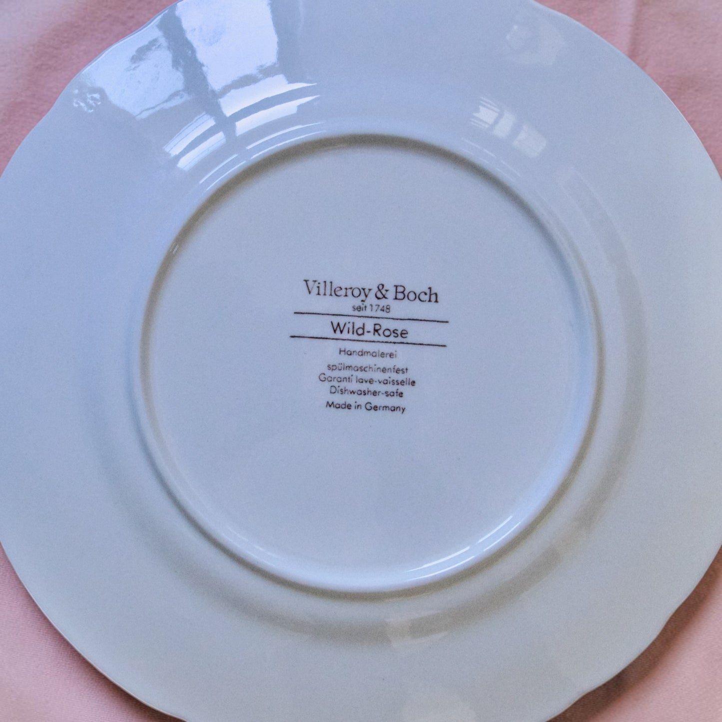 Assiettes à dessert Villeroy & Boch "Wildrose"