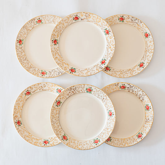 6 assiettes à dessert Villeroy & Boch "Flirty"