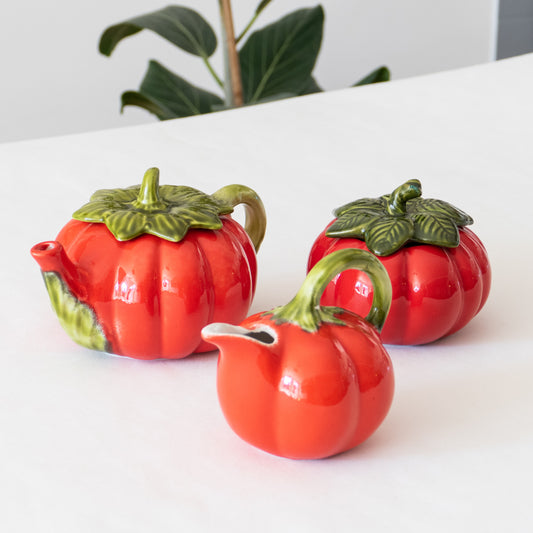 Ensemble de barbotines tomates italiennes