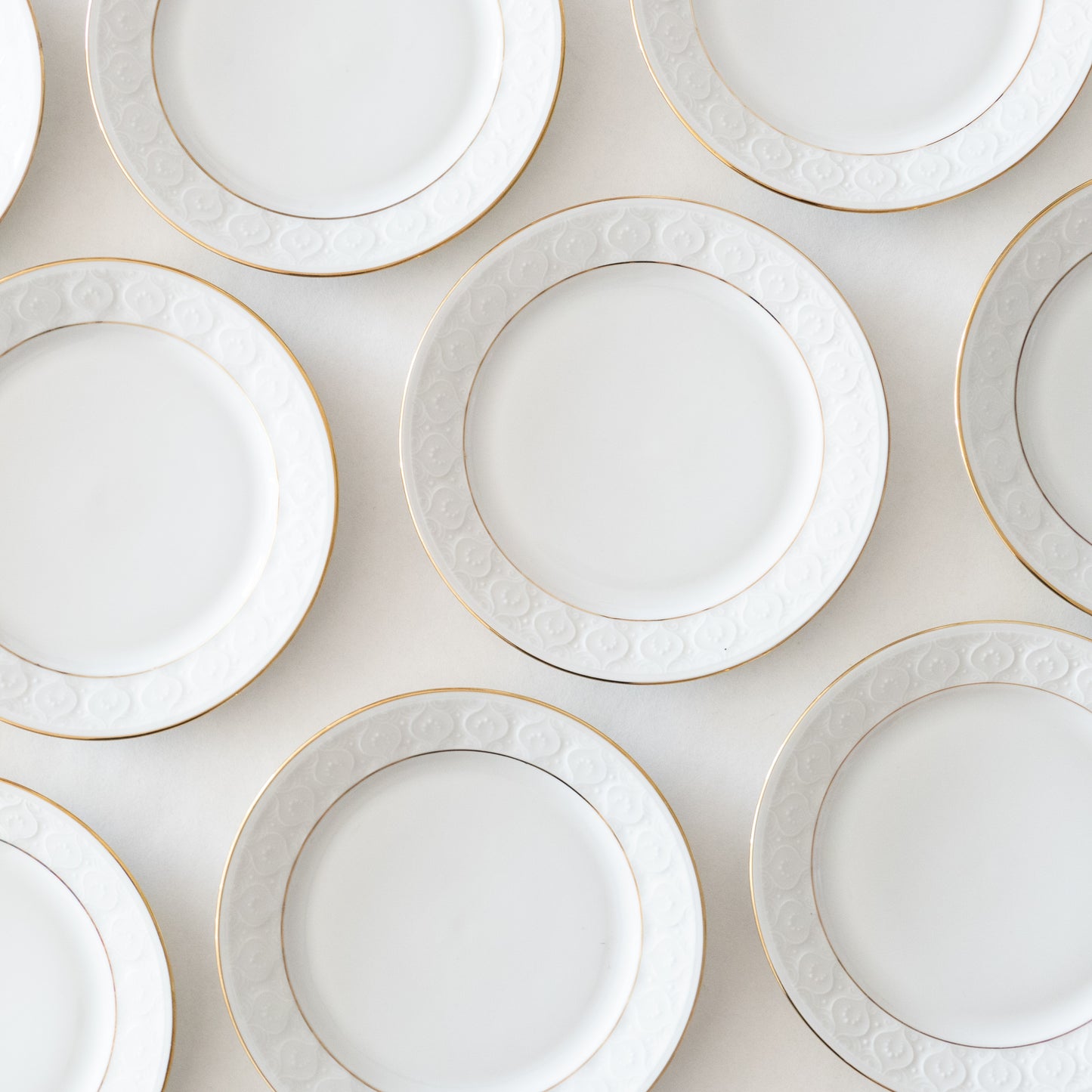 11 assiettes en porcelaine de Bavière Schirnding