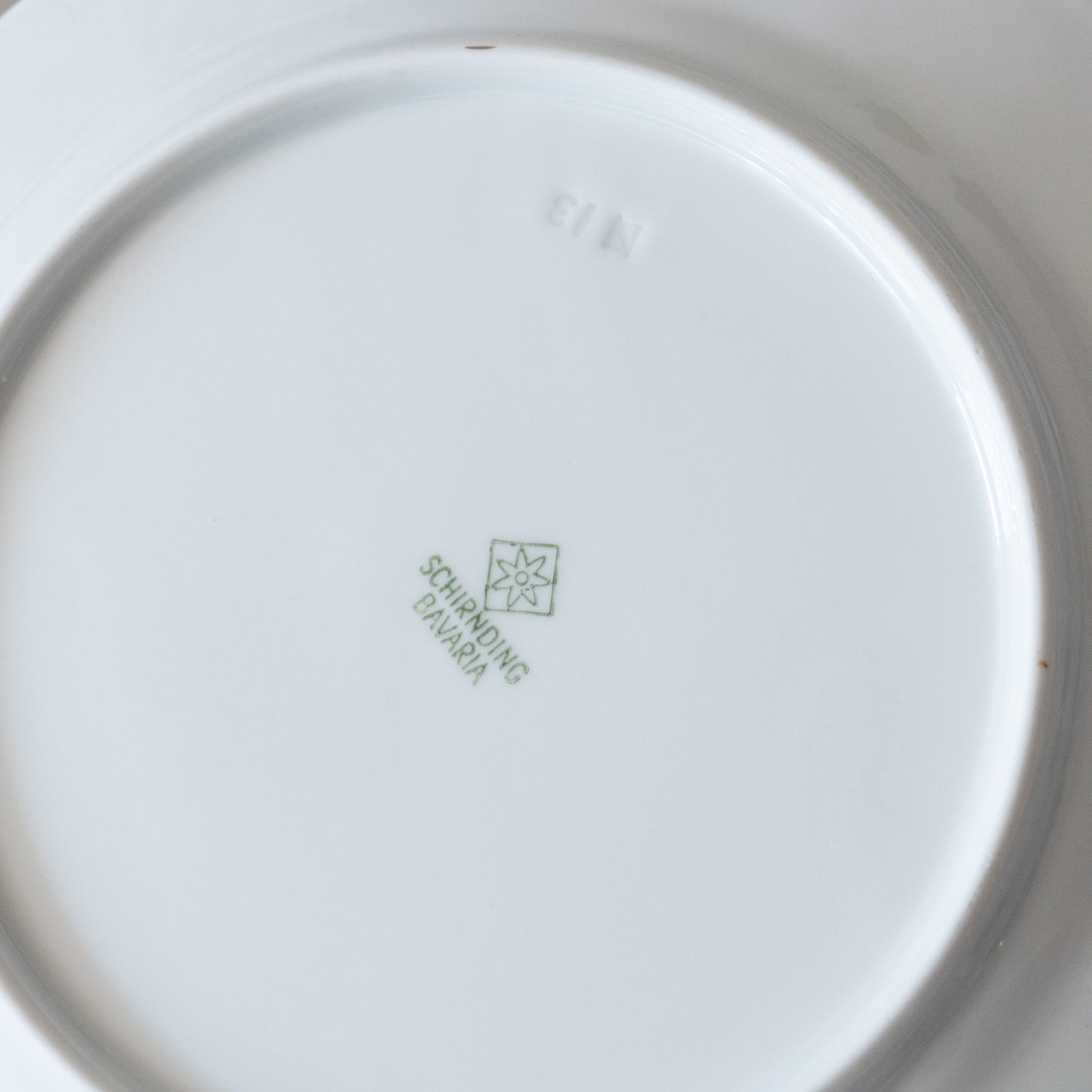 11 assiettes en porcelaine de Bavière Schirnding