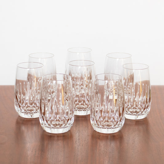 8 verres à eau en cristal Schott Zwiesel "Flamenco"