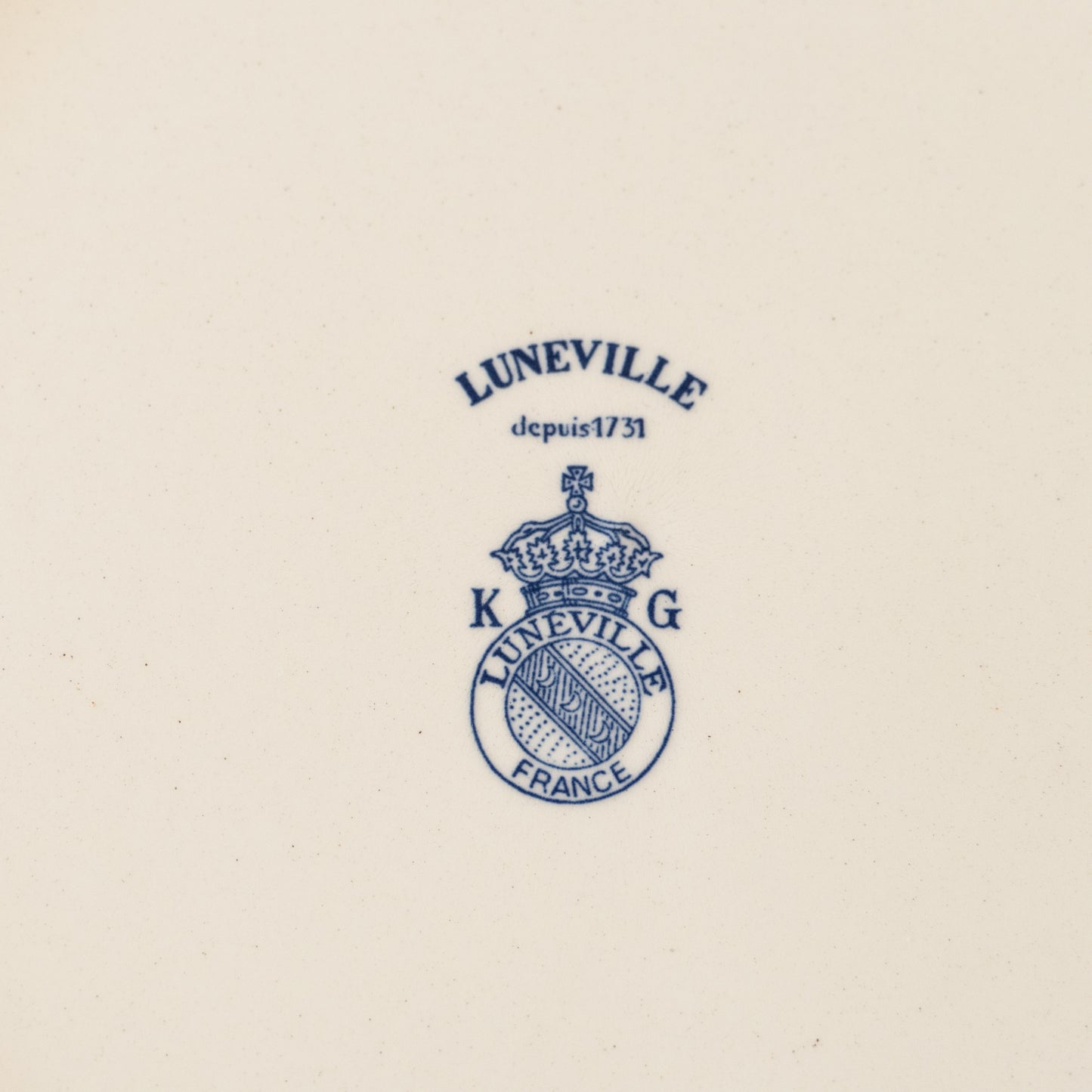 Grand plat KG Lunéville Mandala