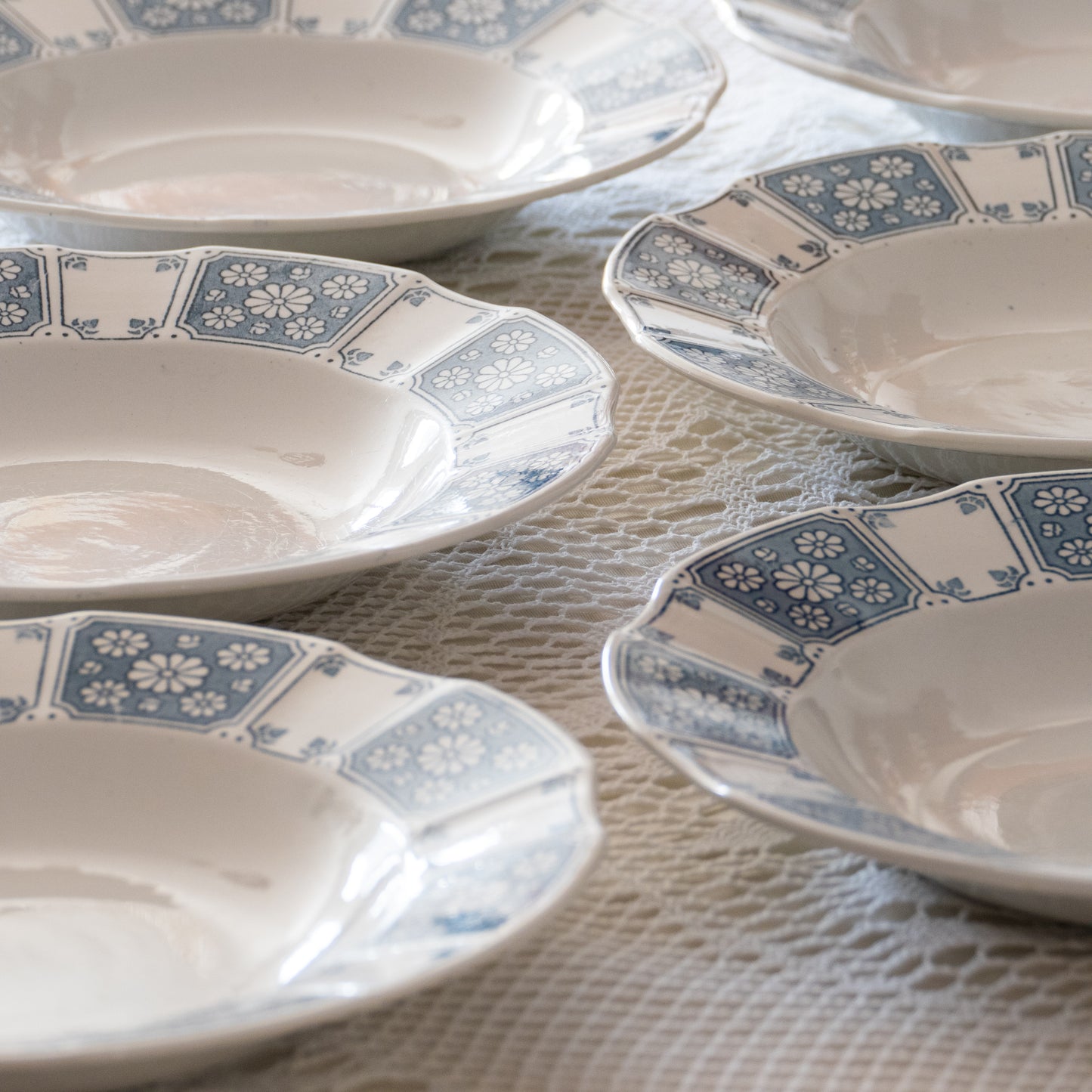 6 assiettes terre de fer - Villeroy & Boch Herman