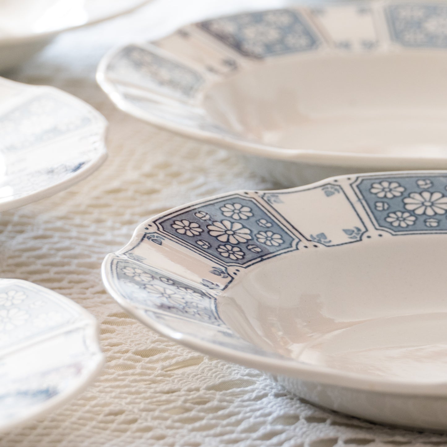 6 assiettes terre de fer - Villeroy & Boch Herman