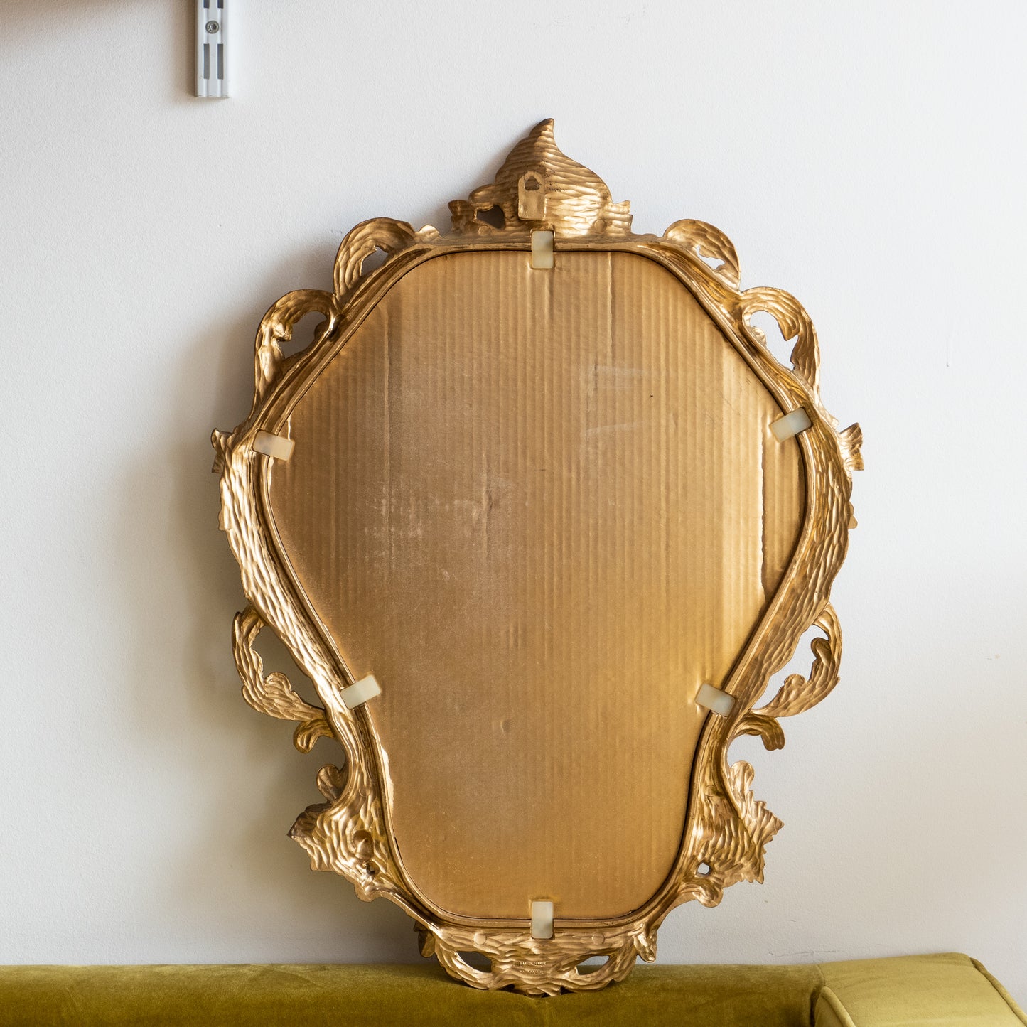 Miroir doré vintage style Louis XV