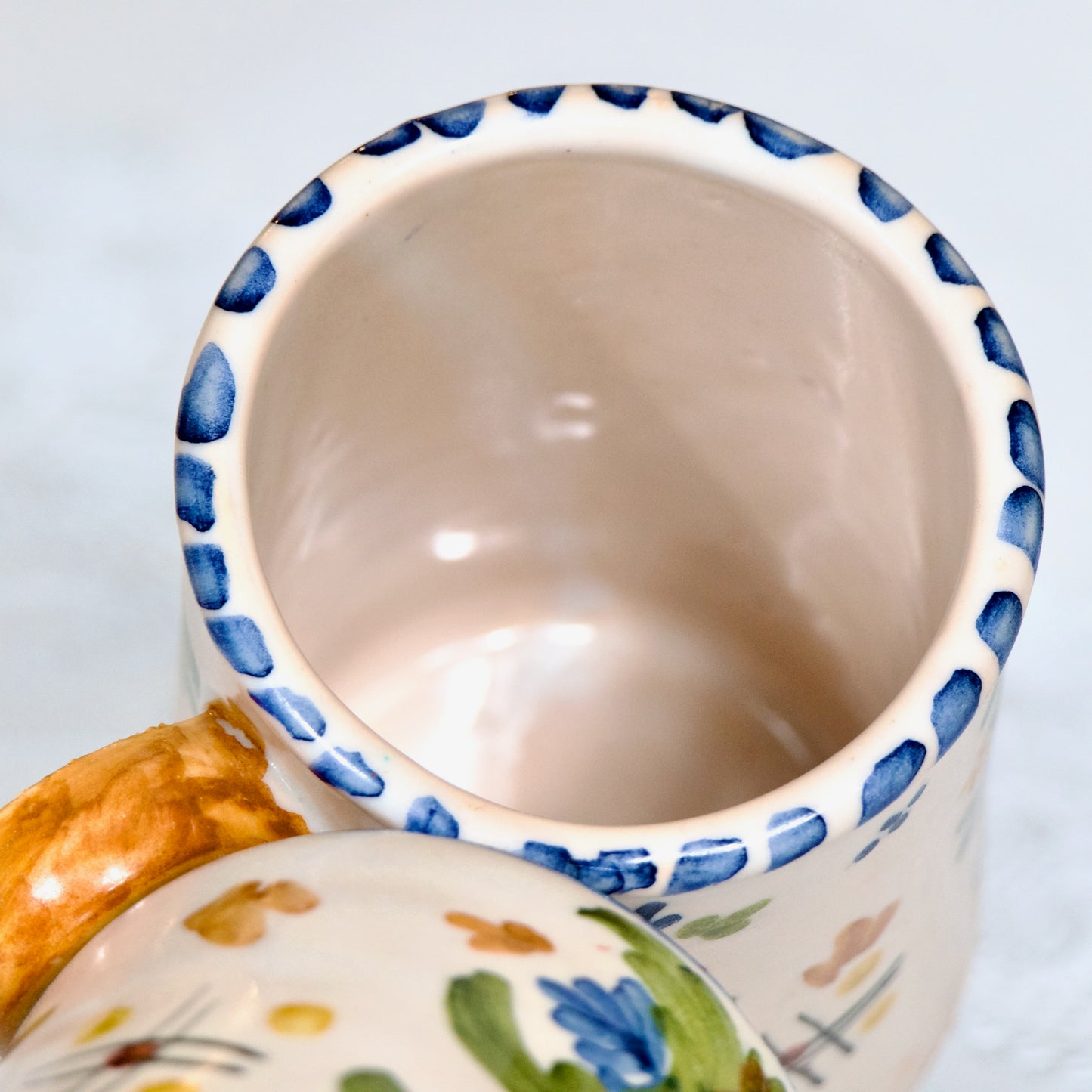 Service ancien Talavera - terre cuite émaillée