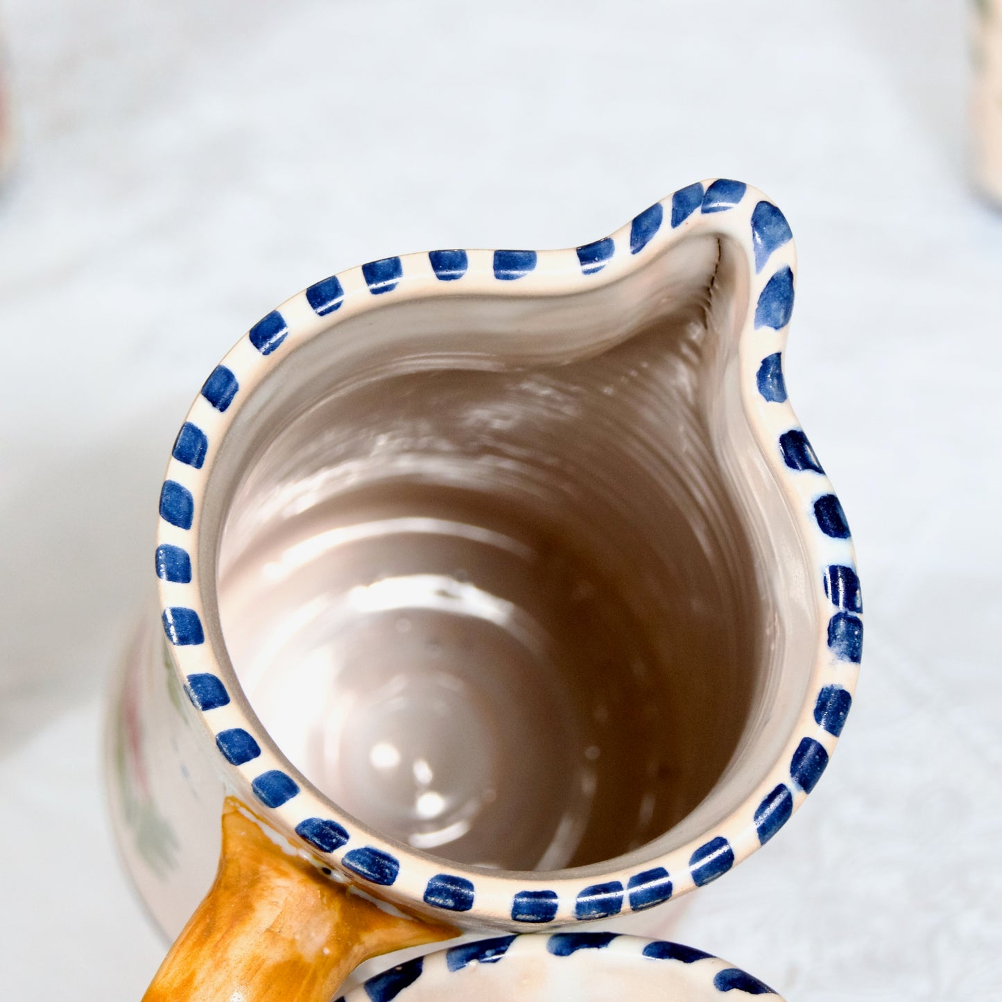 Service ancien Talavera - terre cuite émaillée