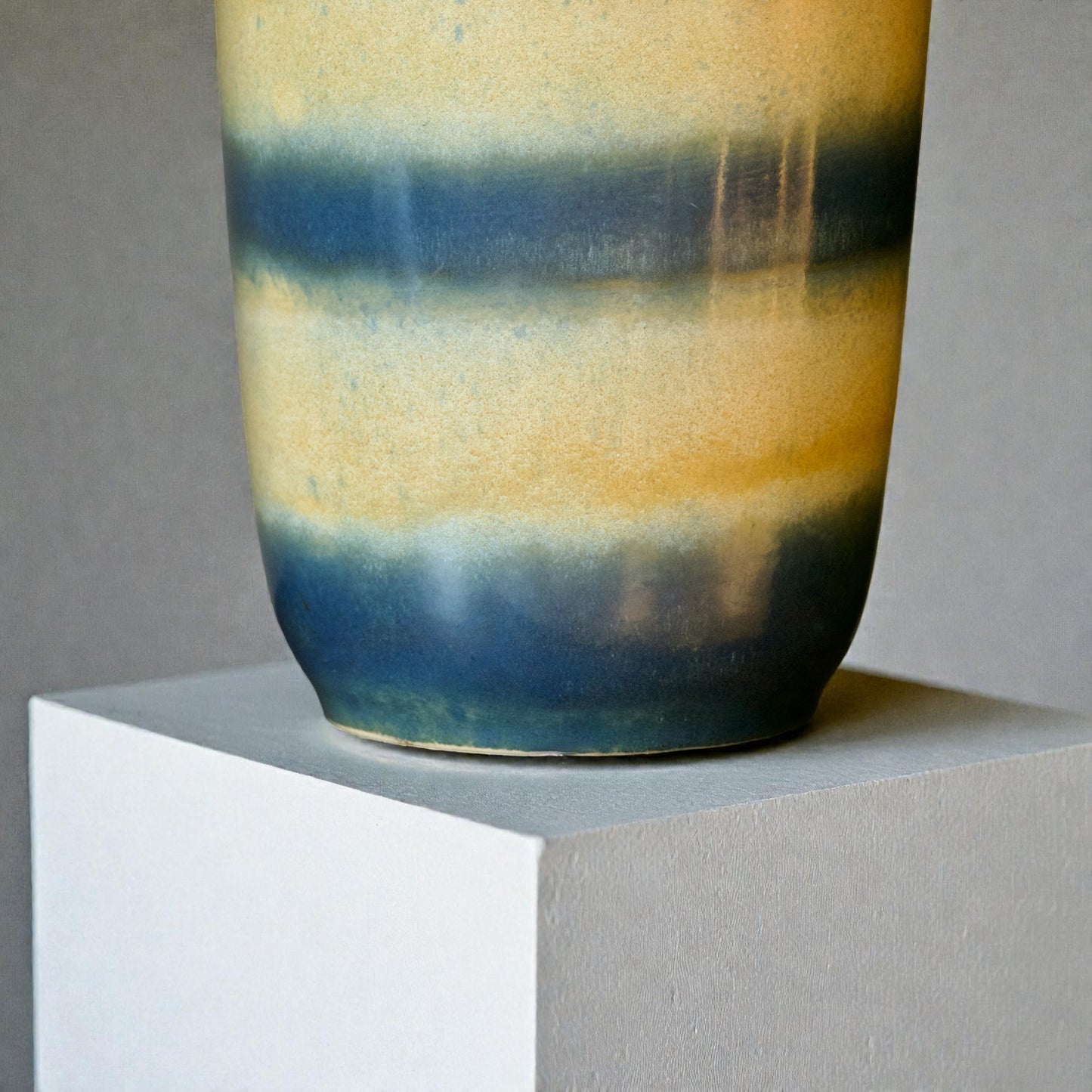 Grand vase émaillé West Germany