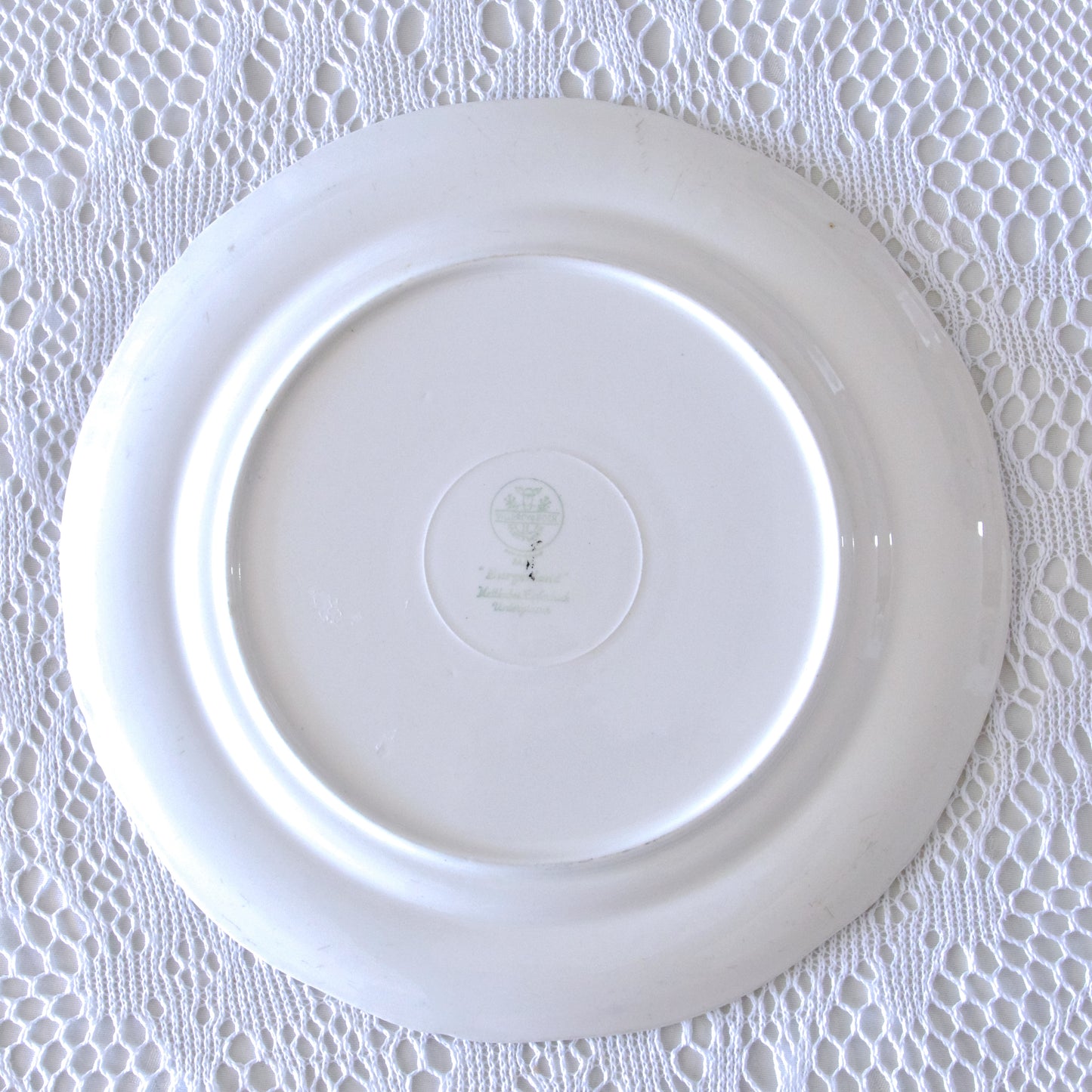 Grand plat rond Villeroy & Boch "Burgenland" bleu