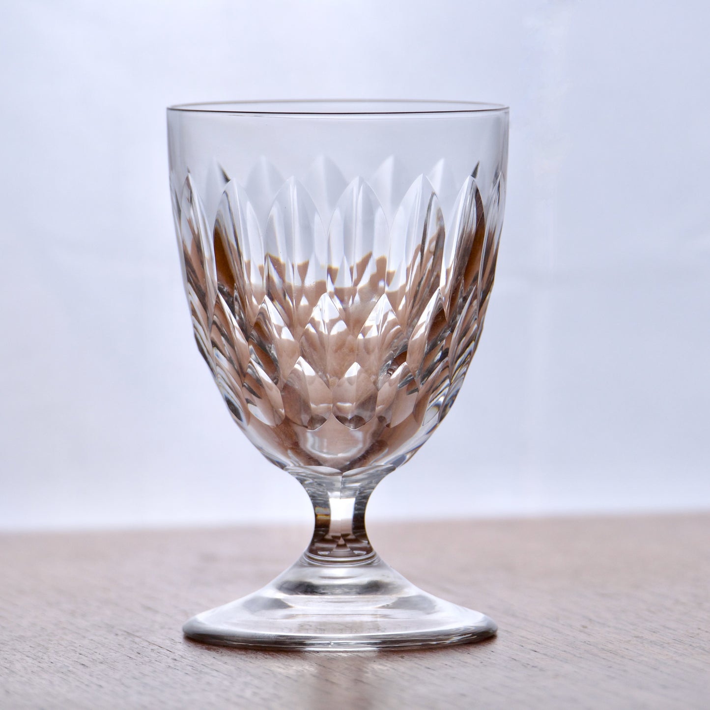 6 verres anciens en cristal Villeroy & Boch