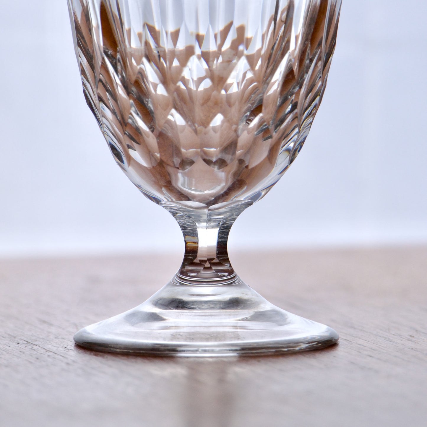 6 verres anciens en cristal Villeroy & Boch