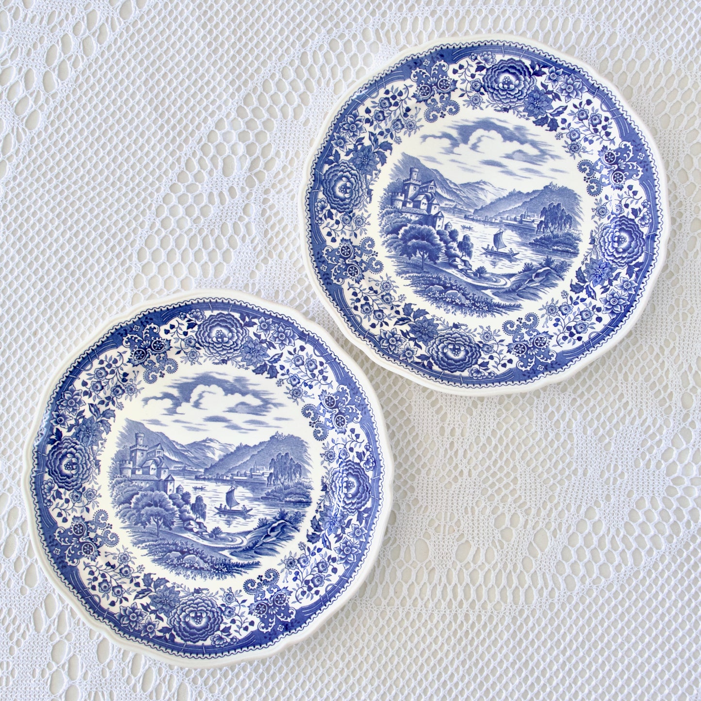 Duo d'assiettes plates Villeroy & Boch "Burgenland"