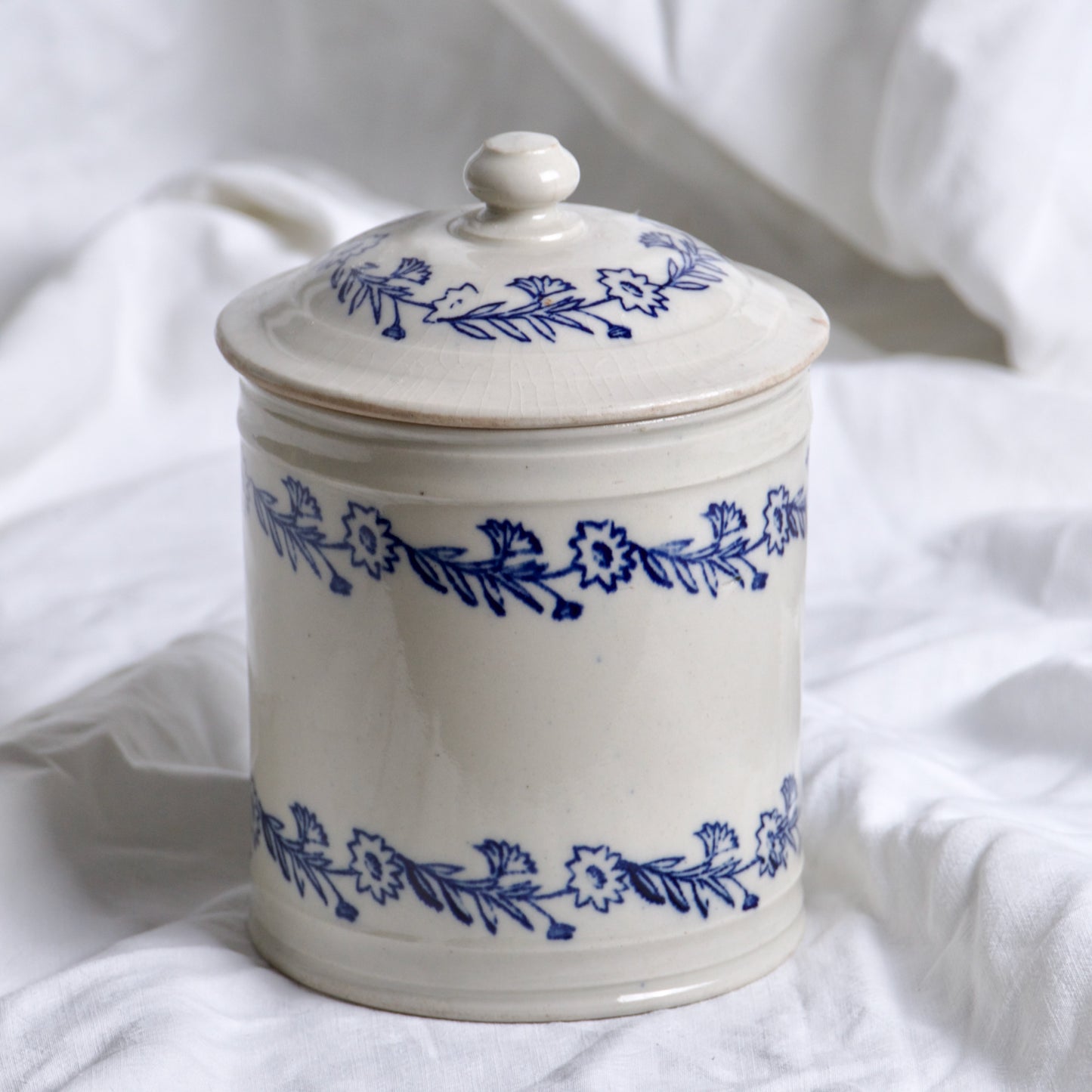 Grand pot de cuisine XIXe St Uze "Sel fin" - terre d'acier