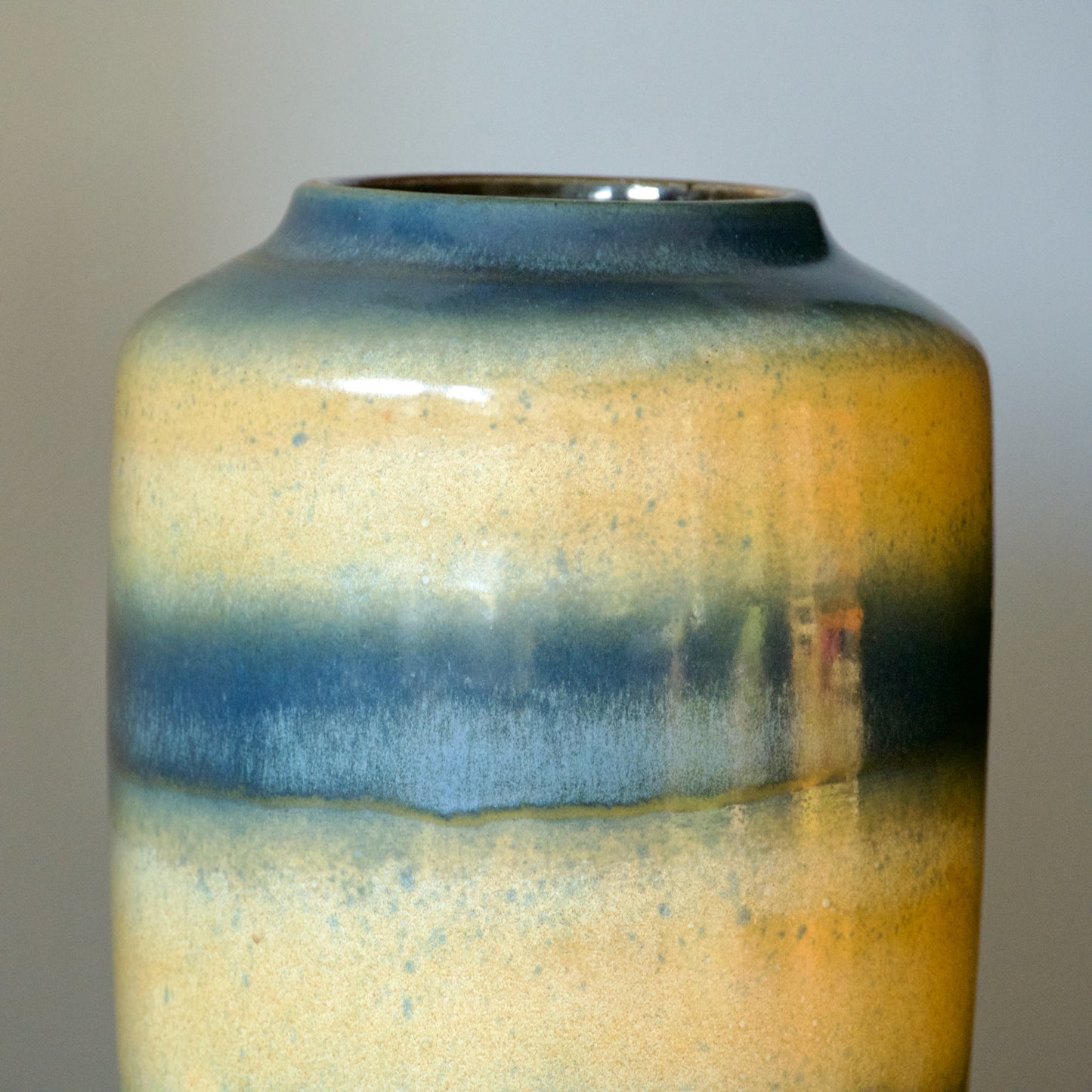 Grand vase émaillé West Germany