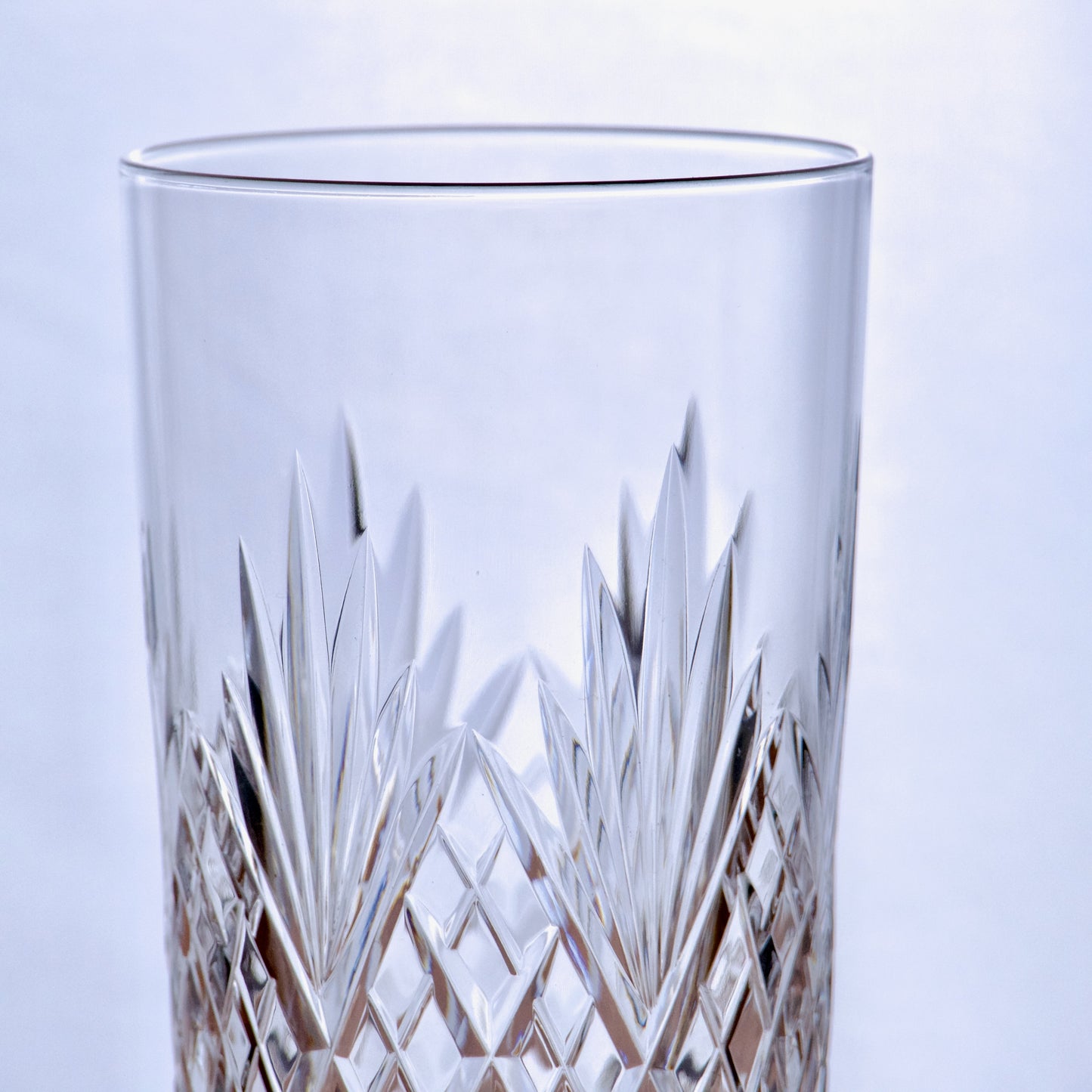 6 grands verres en cristal de Montbronn collection "Blois"