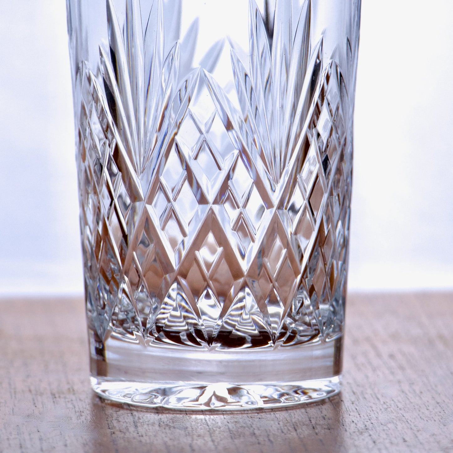 6 grands verres en cristal de Montbronn collection "Blois"