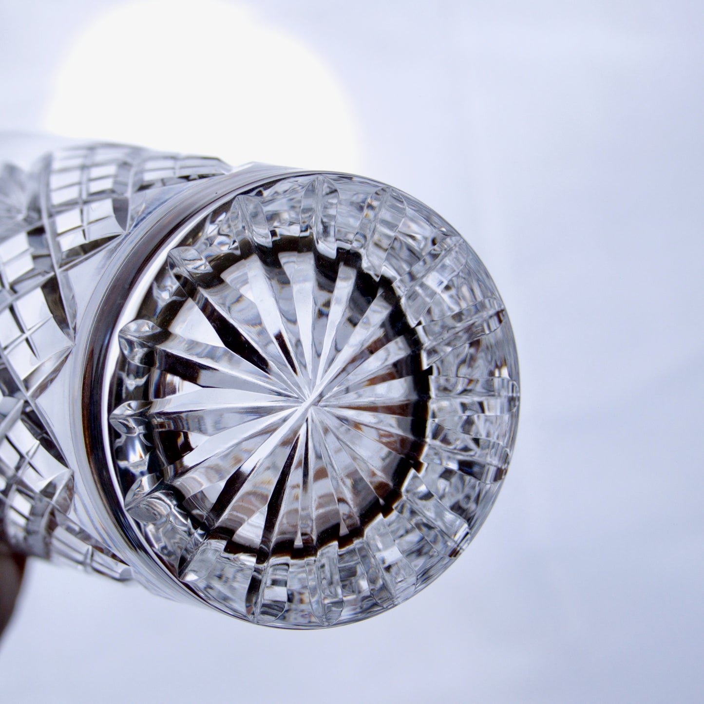 6 grands verres en cristal de Montbronn collection "Blois"