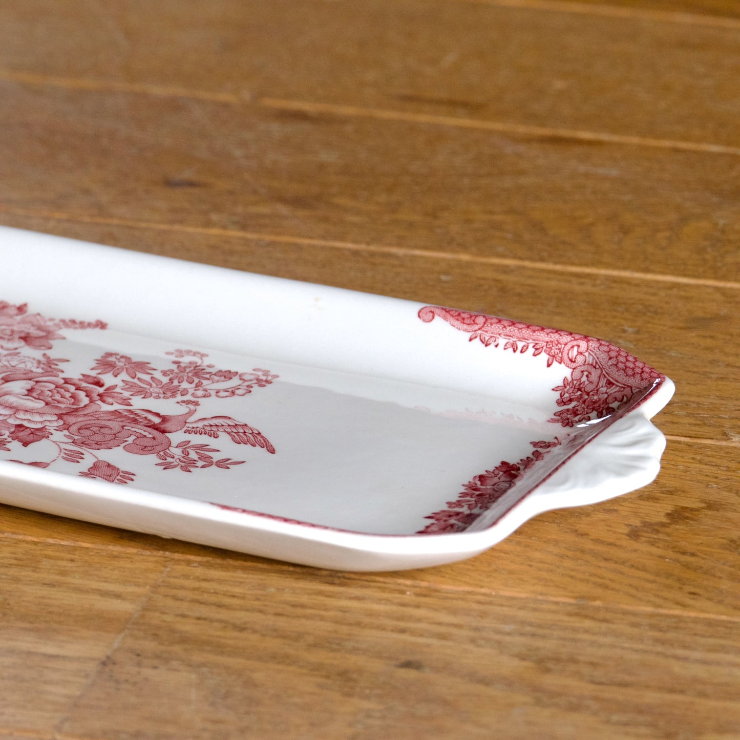 Plat à cake Staffordshire "Asiatic Pheasants"