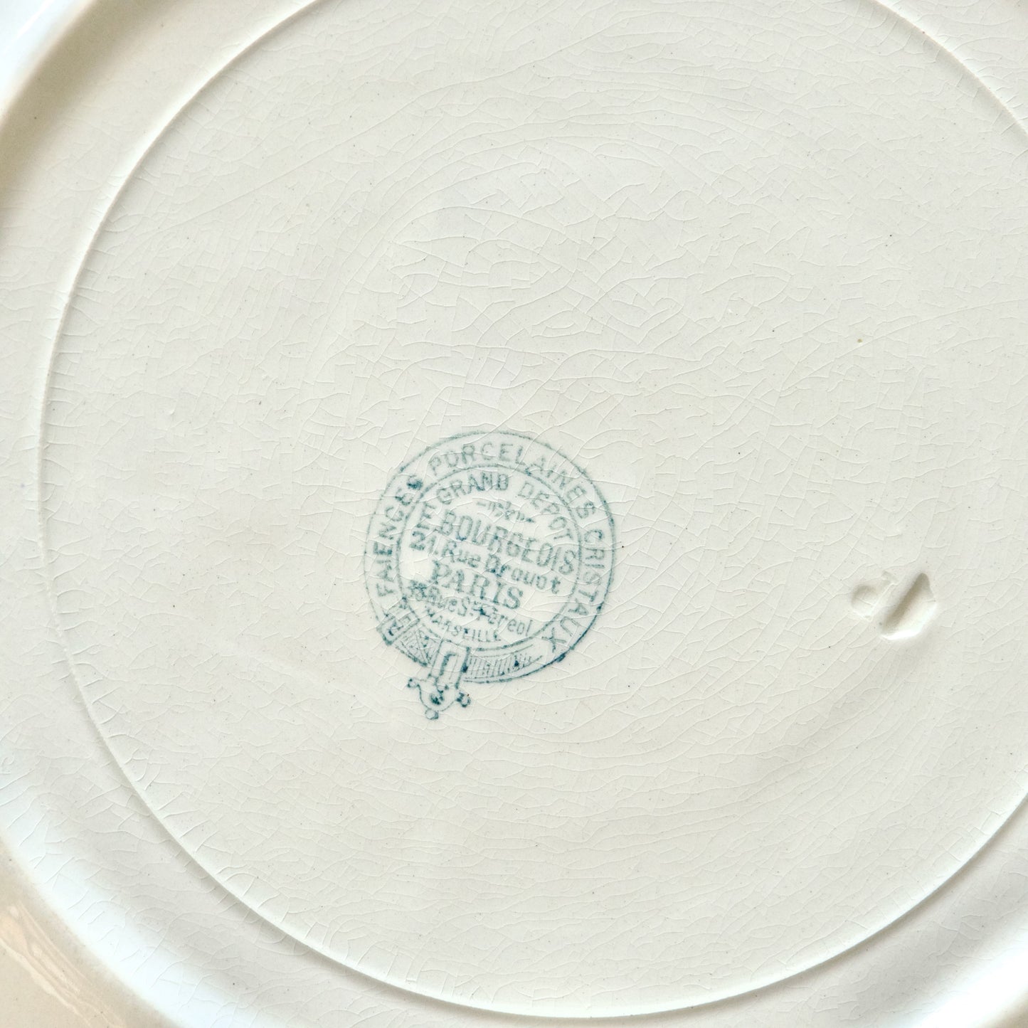 Assiettes de Noël de 1920 Emile Bourgeois Drouot Paris