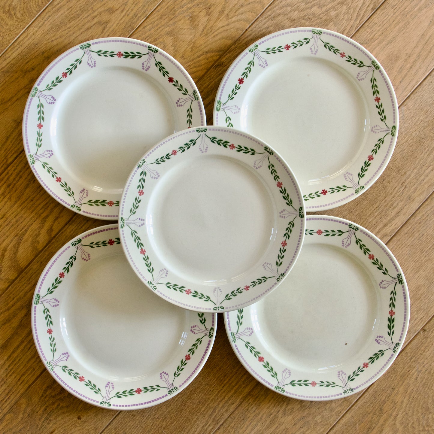 Assiettes de Noël de 1920 Emile Bourgeois Drouot Paris