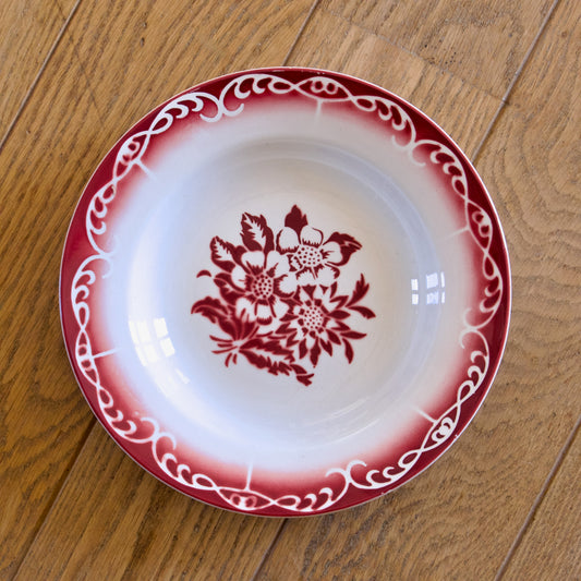 Assiette ancienne Digoin & Sarreguemines collection "Prosper"