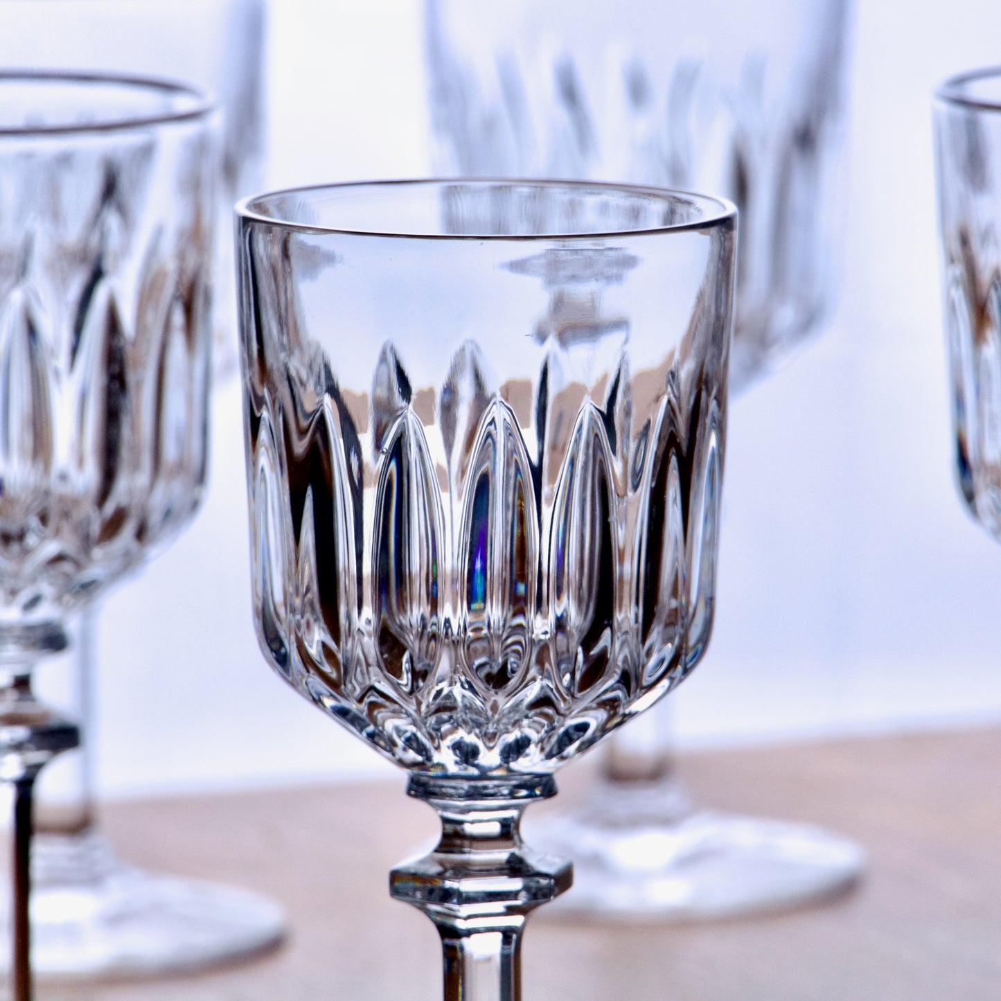 10 verres à vin en cristal Nachtmann collection "Angélique"