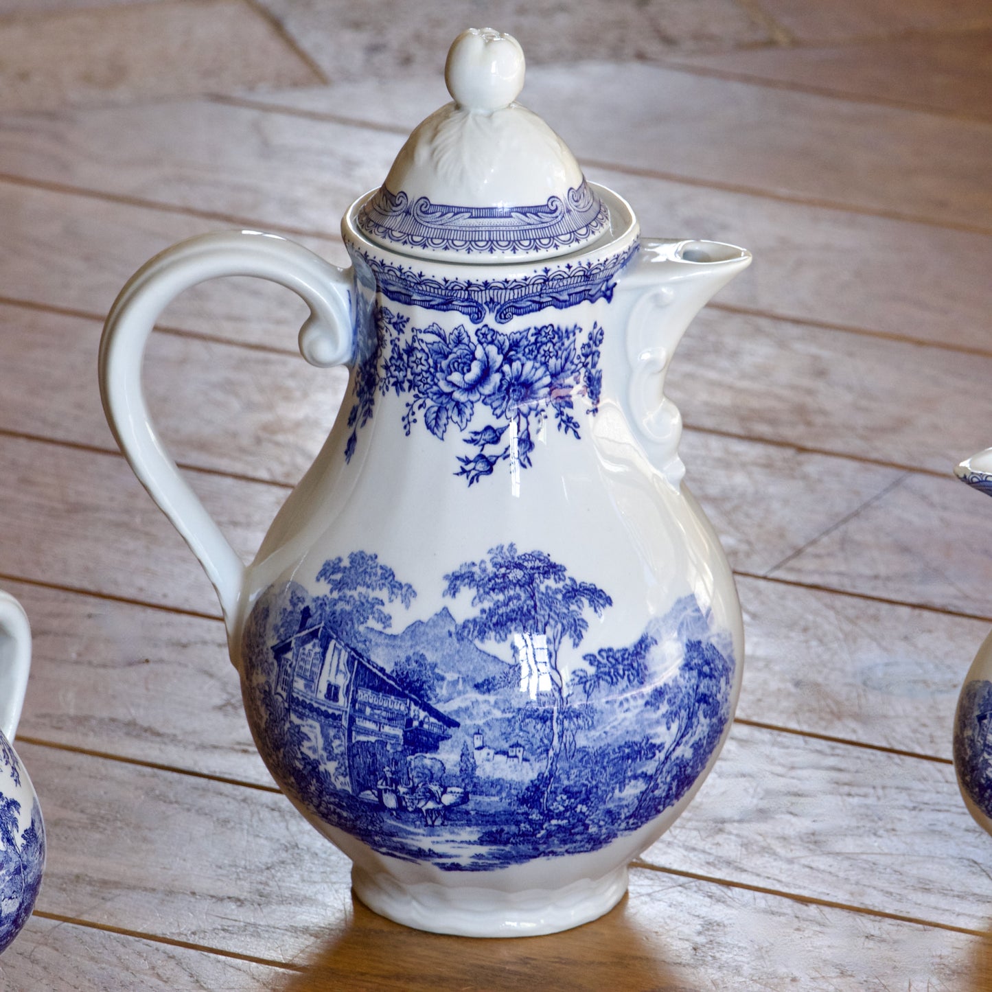 Service à café pour 12 personne, Lunéville "English Style"