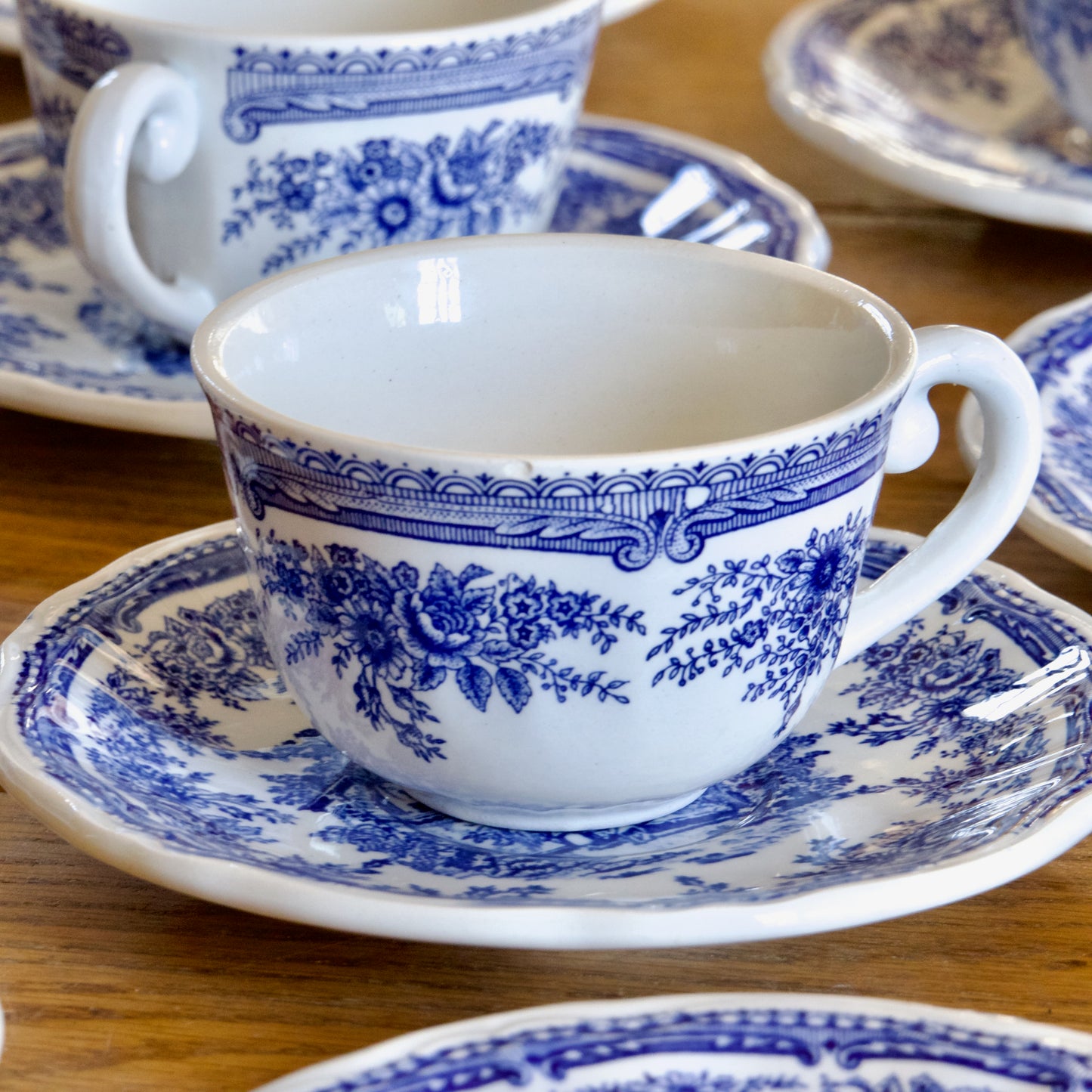 Service à café pour 12 personne, Lunéville "English Style"