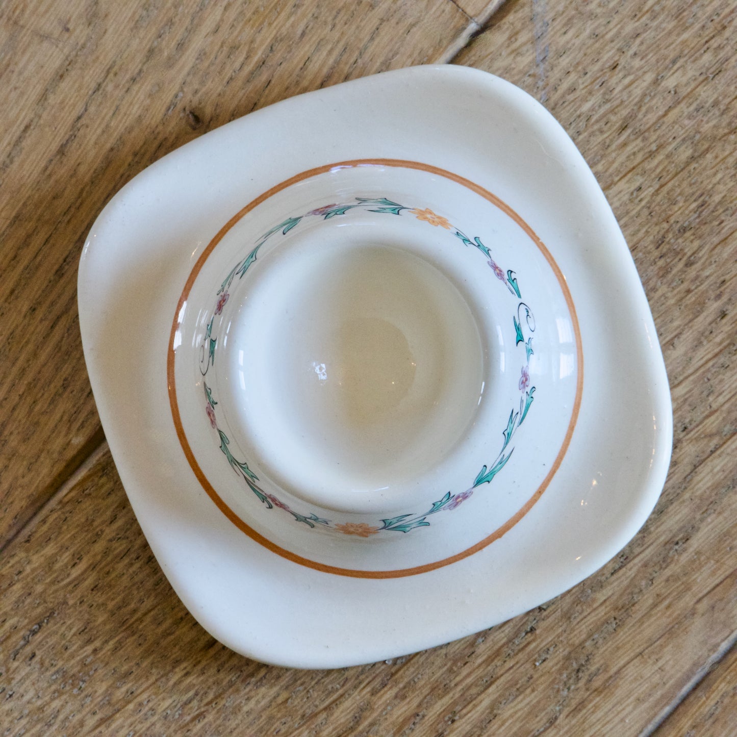 Coquetier ancien signé St Clément collection "Félicie"